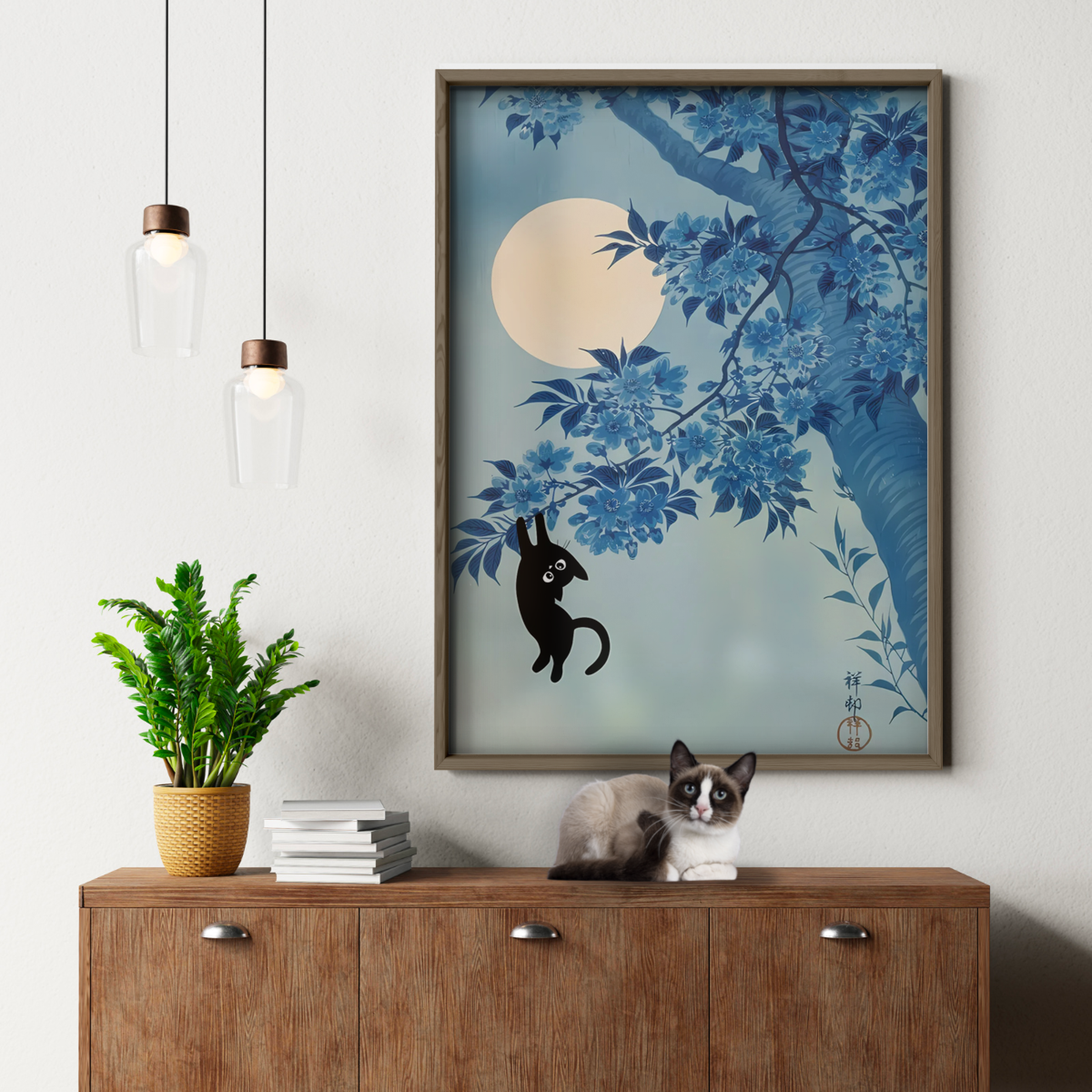 Cat Japanese Blue