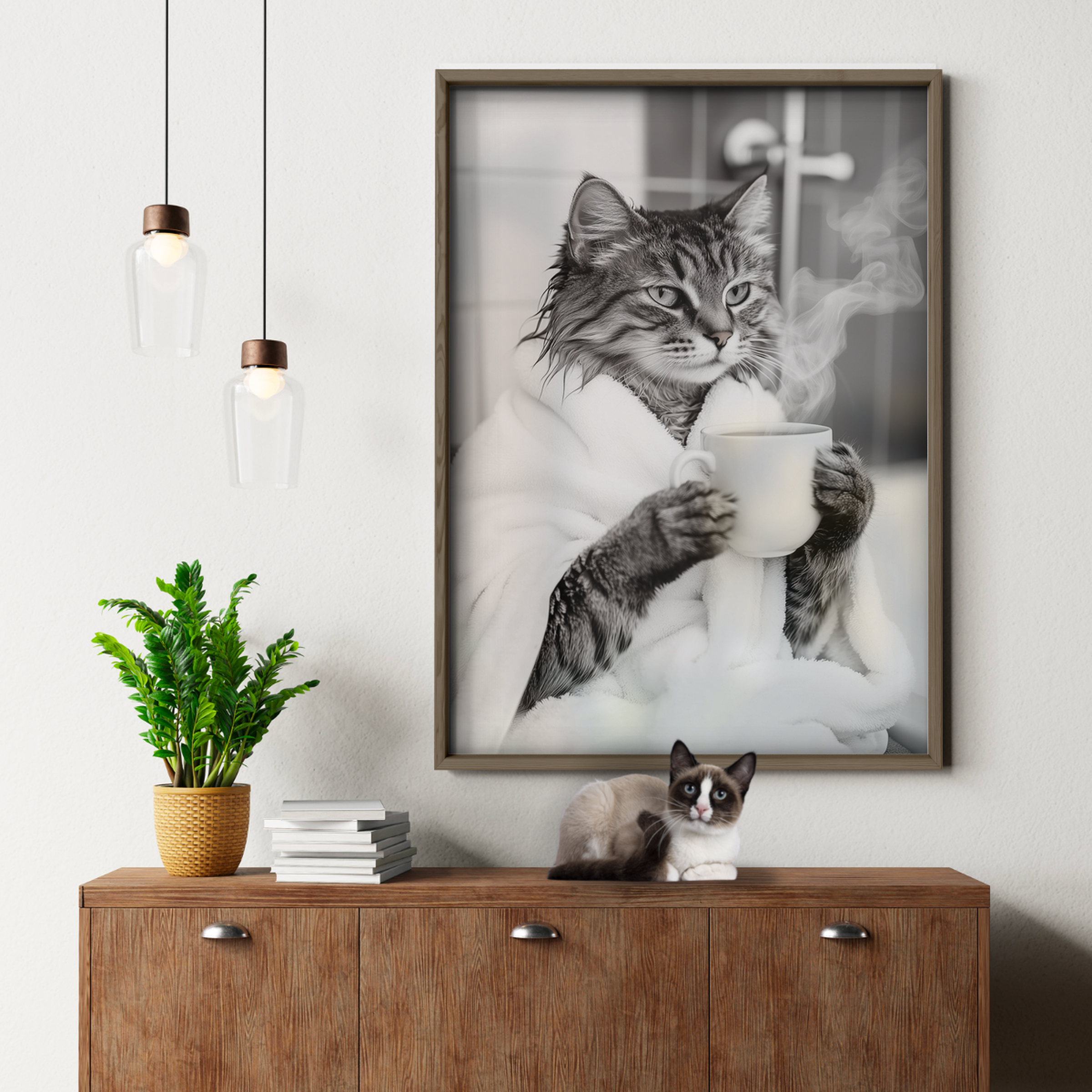 Cozy Cat Morning Tea