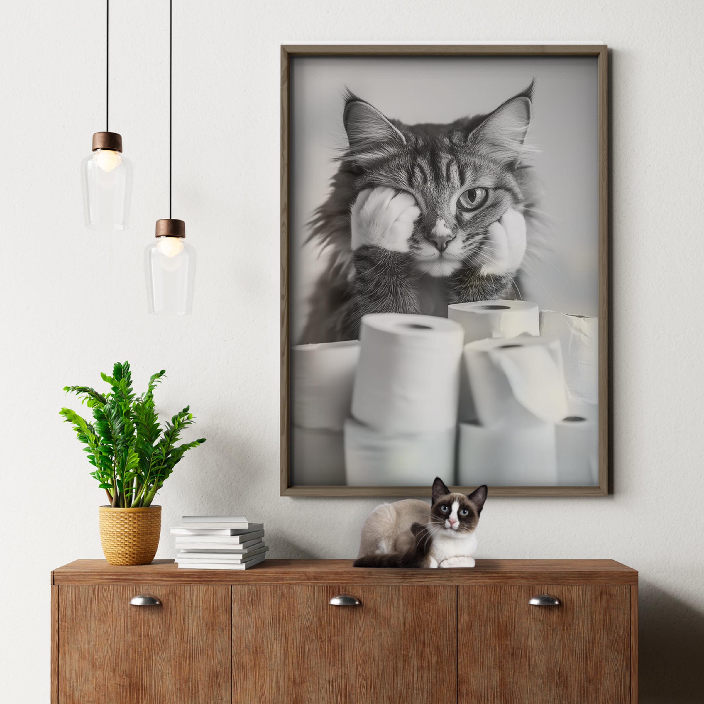 Cozy Cat Paper Stress