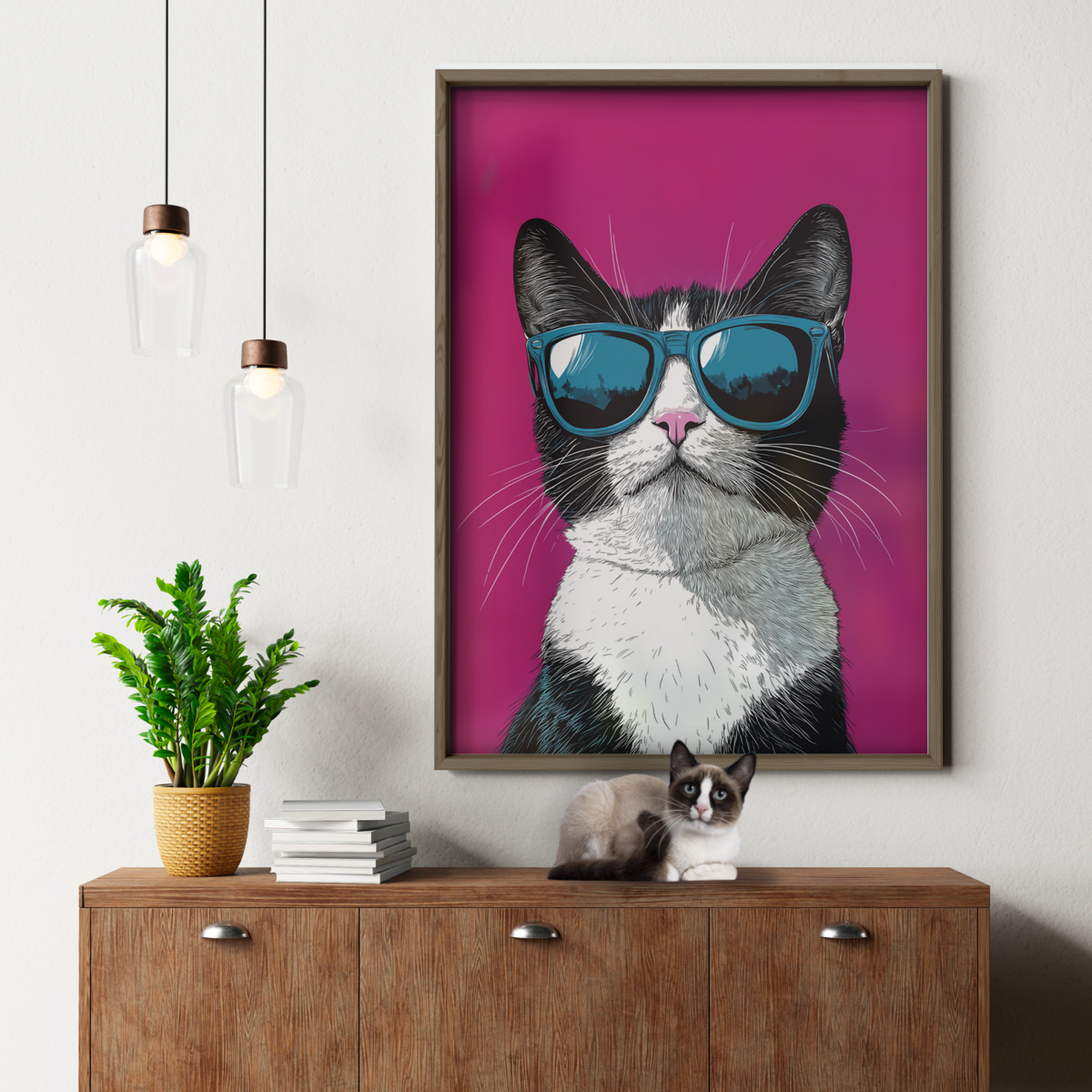 Groovy Cat Magenta