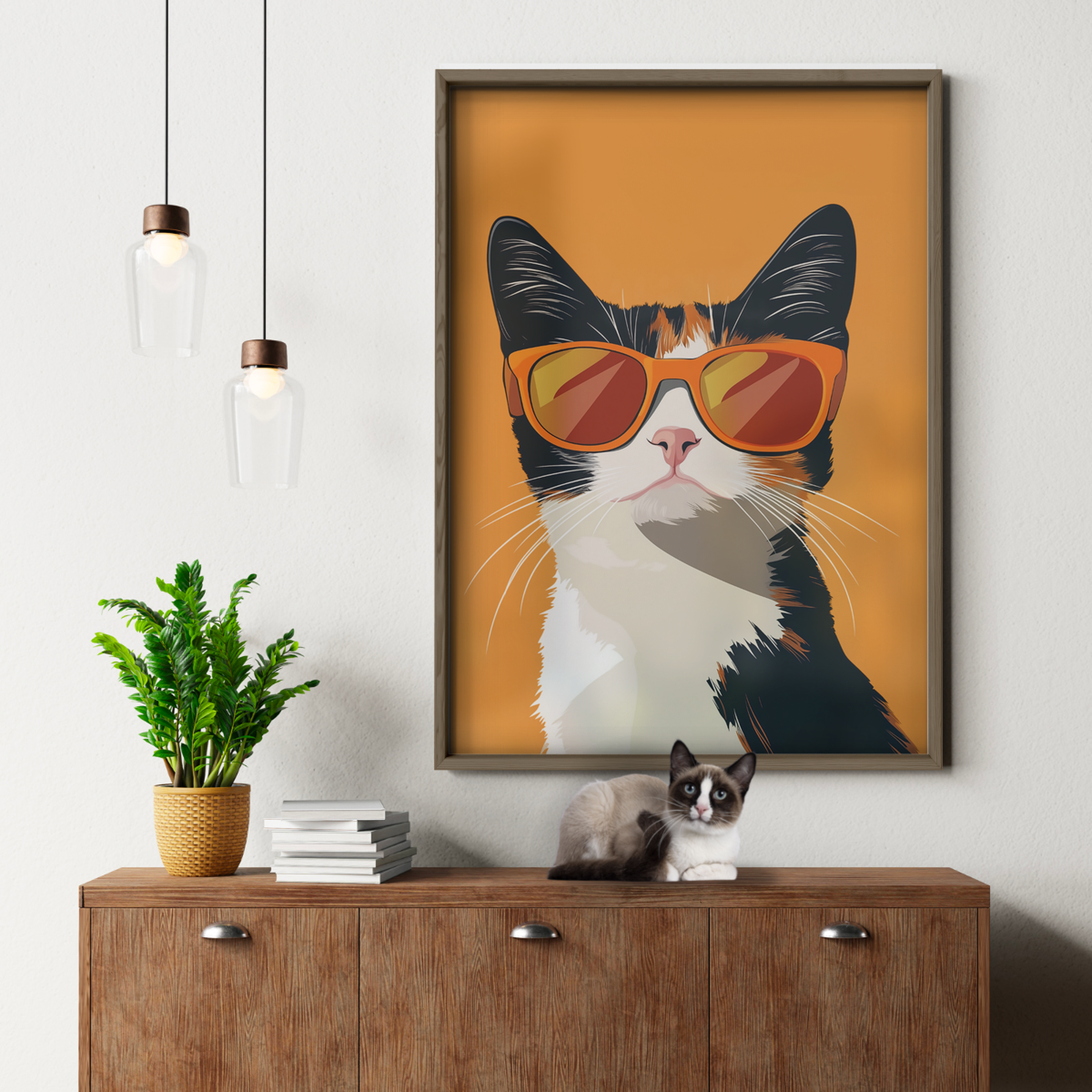 Groovy Cat Orange