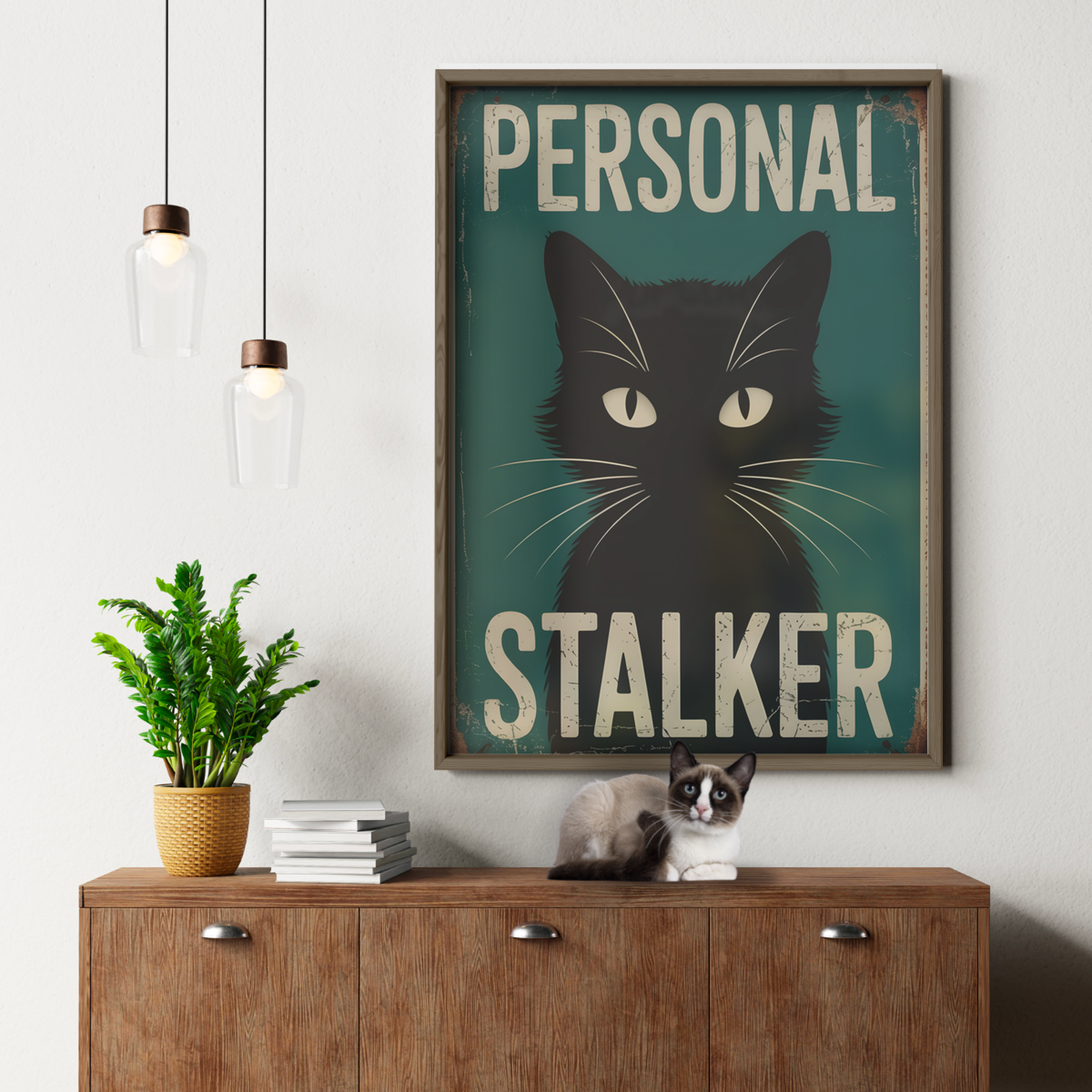 Personal Stalker Cat