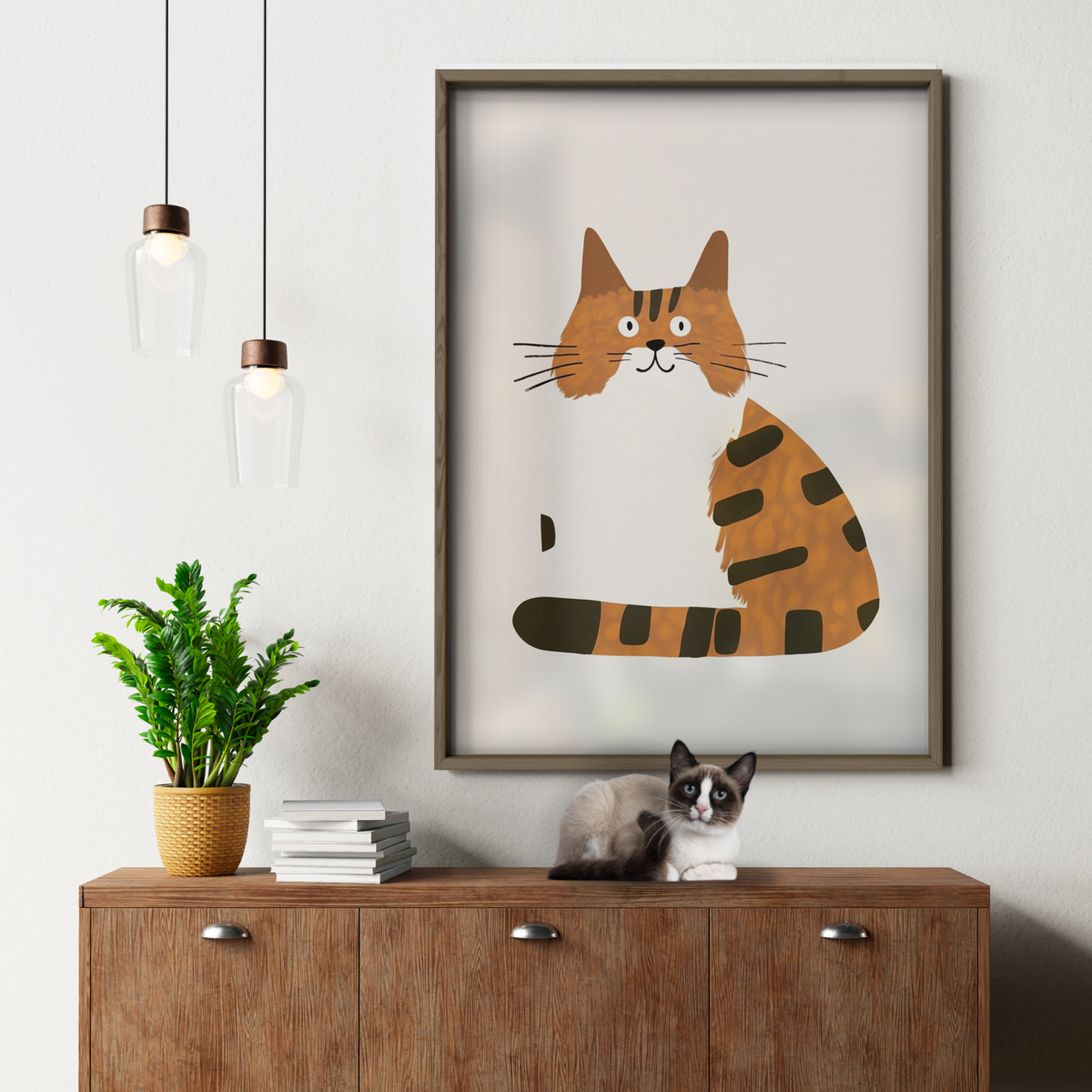 Pop Cat Classic Tabby