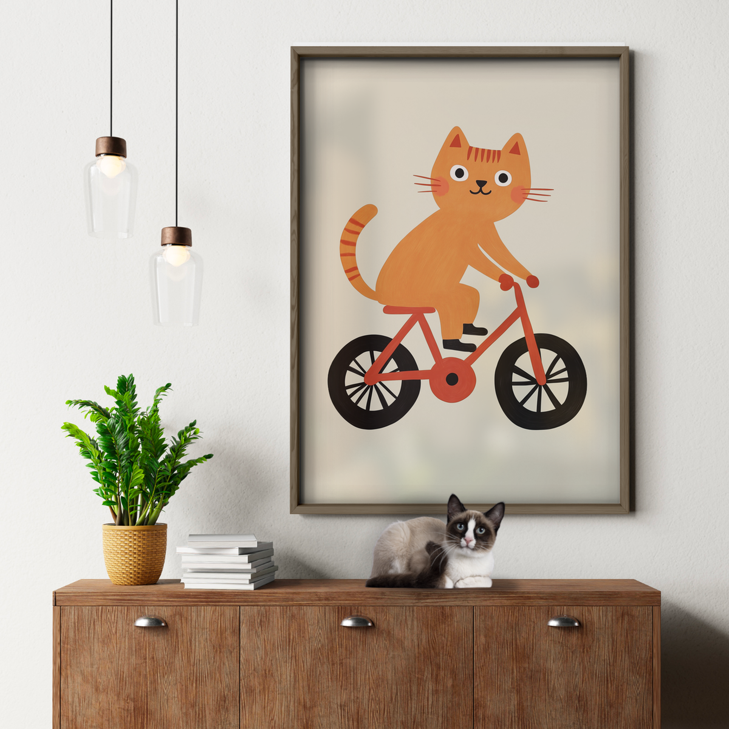 Pop Cat Cyclist