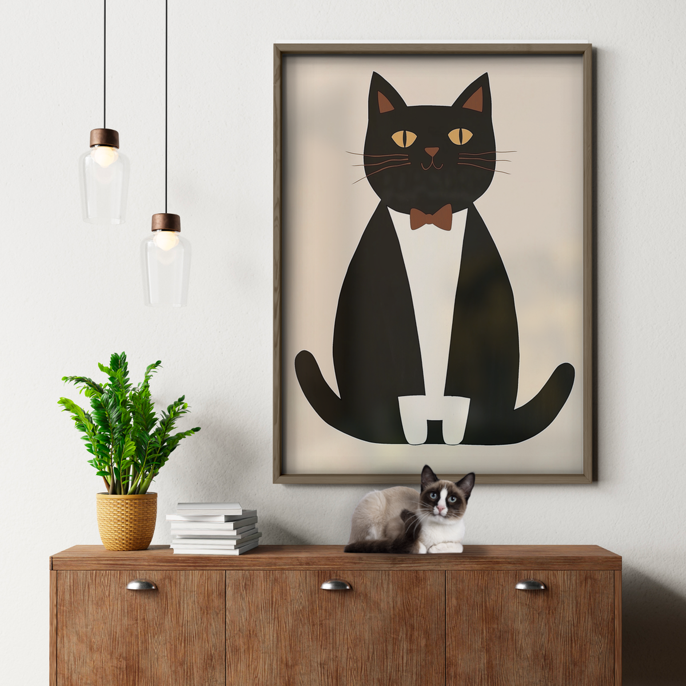 Pop Cat Dandy Bowtie