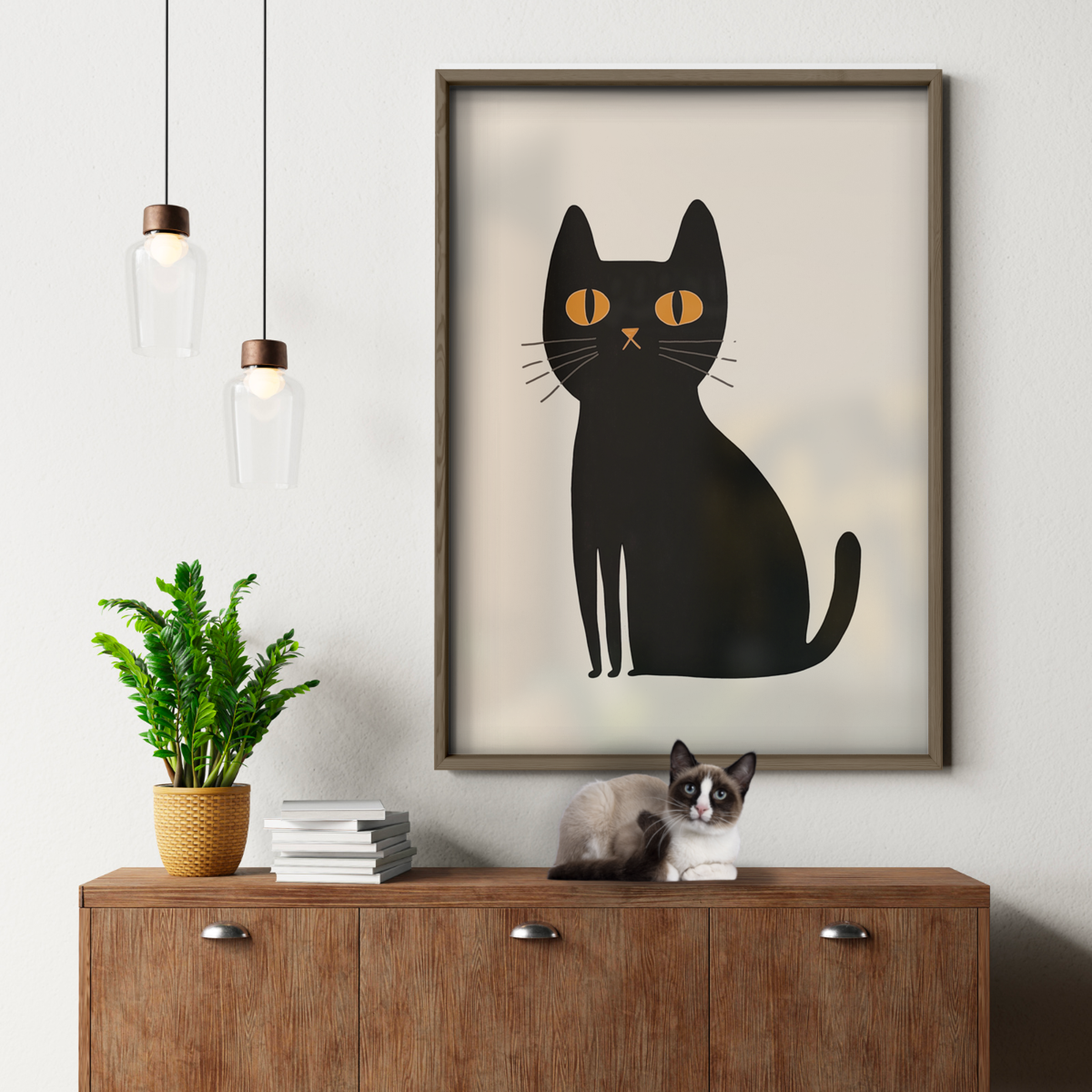 Pop Cat Midnight Eyes