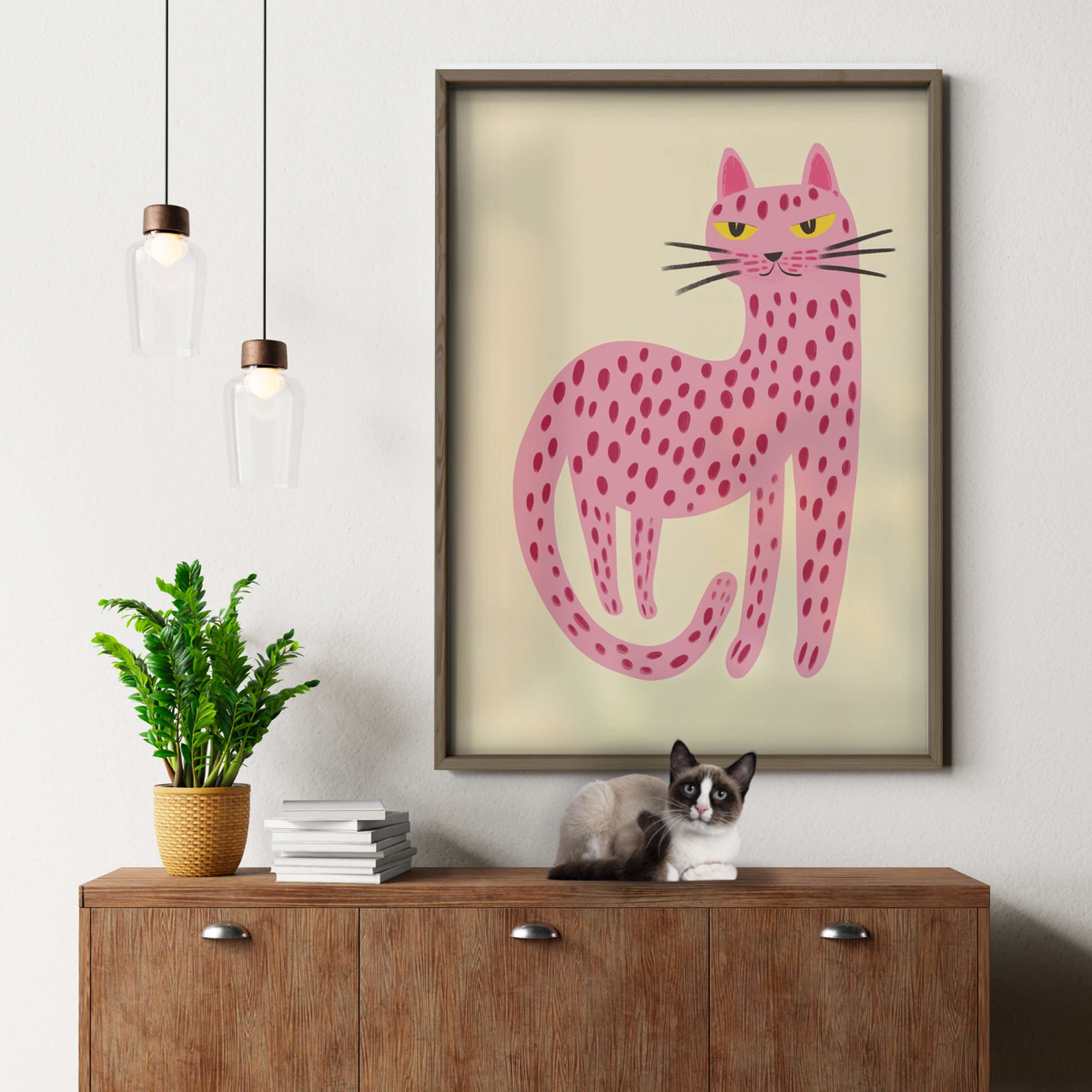 Pop Cat Pink Panther