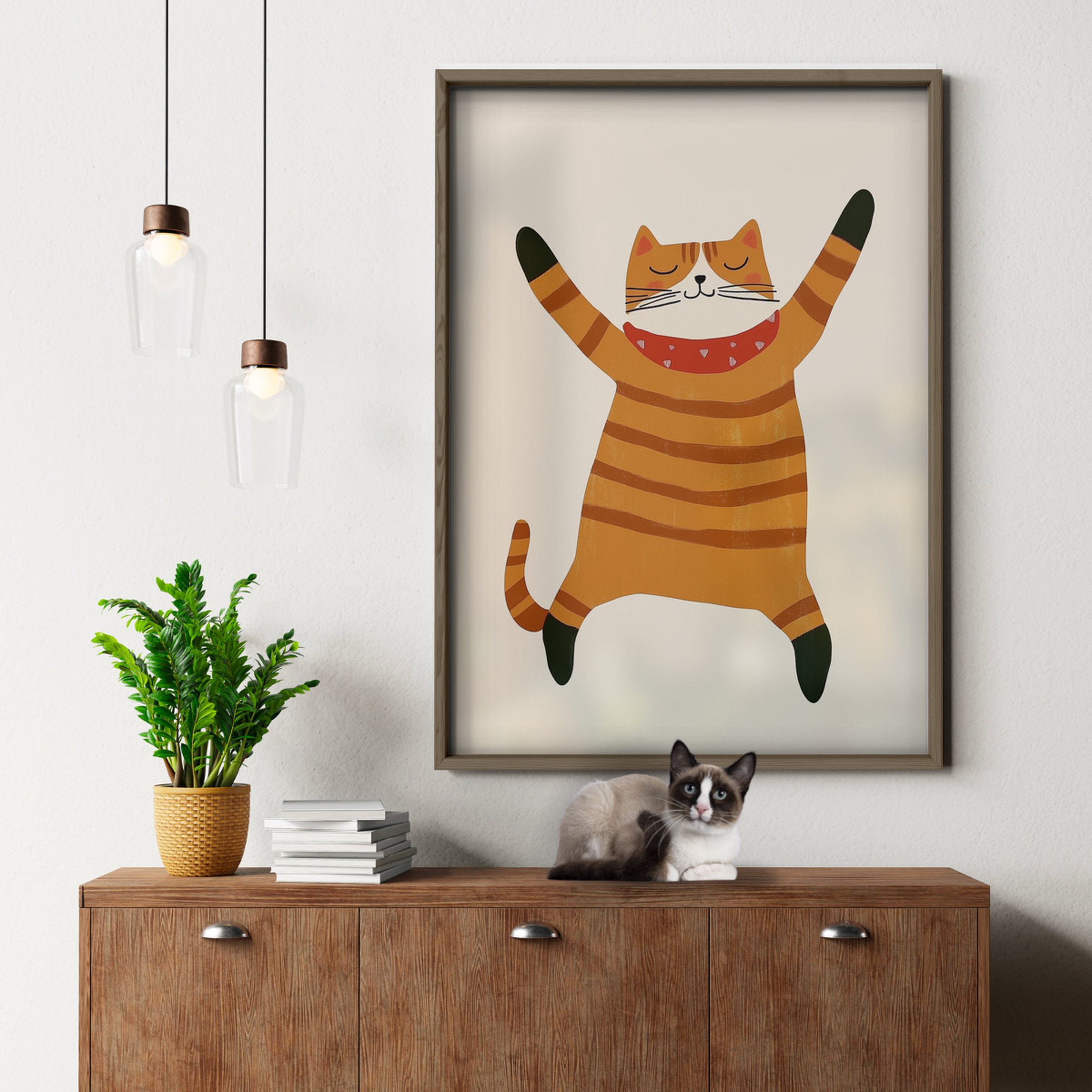 Pop Cat Stretching Joy