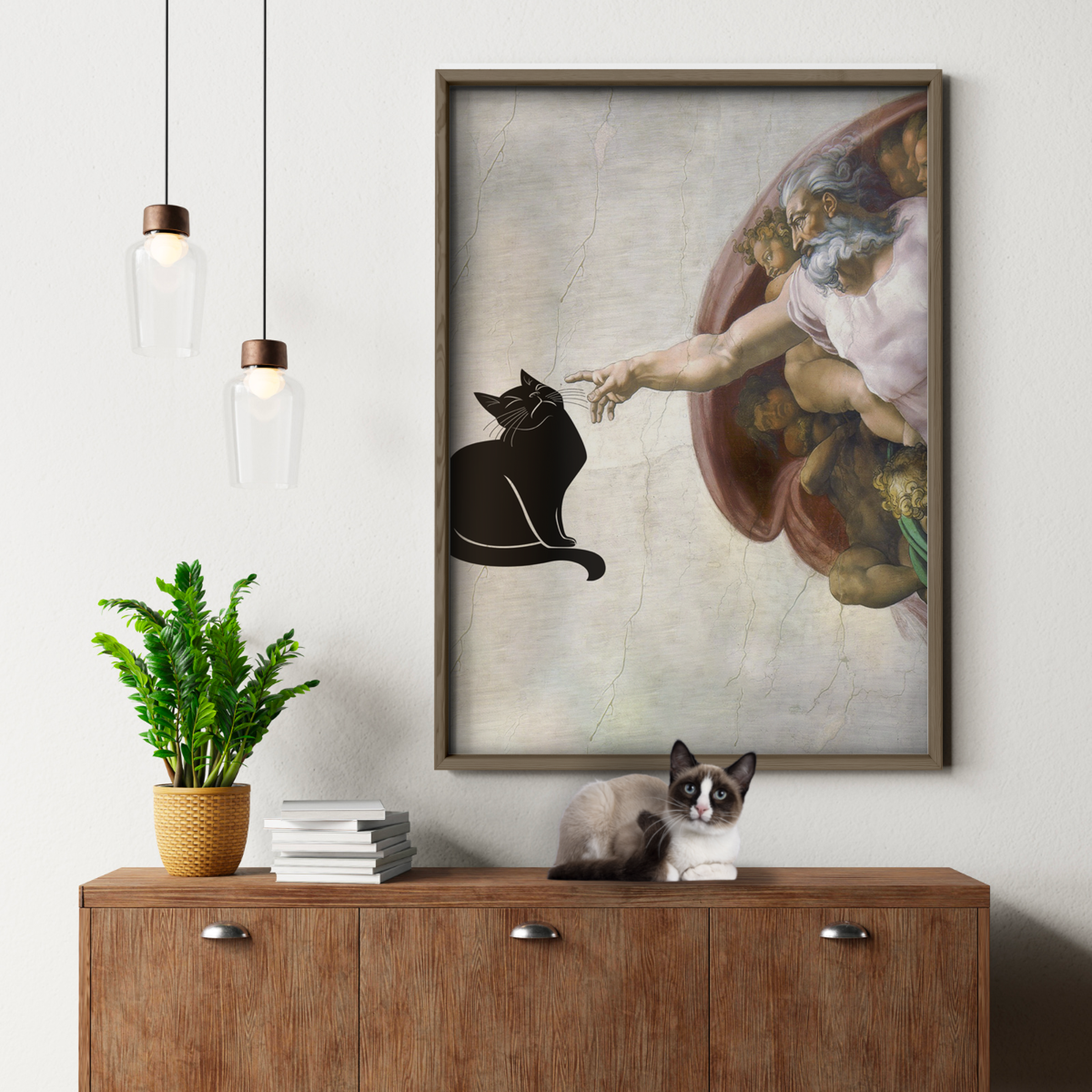 The Creation Of Cat X Michel Ange