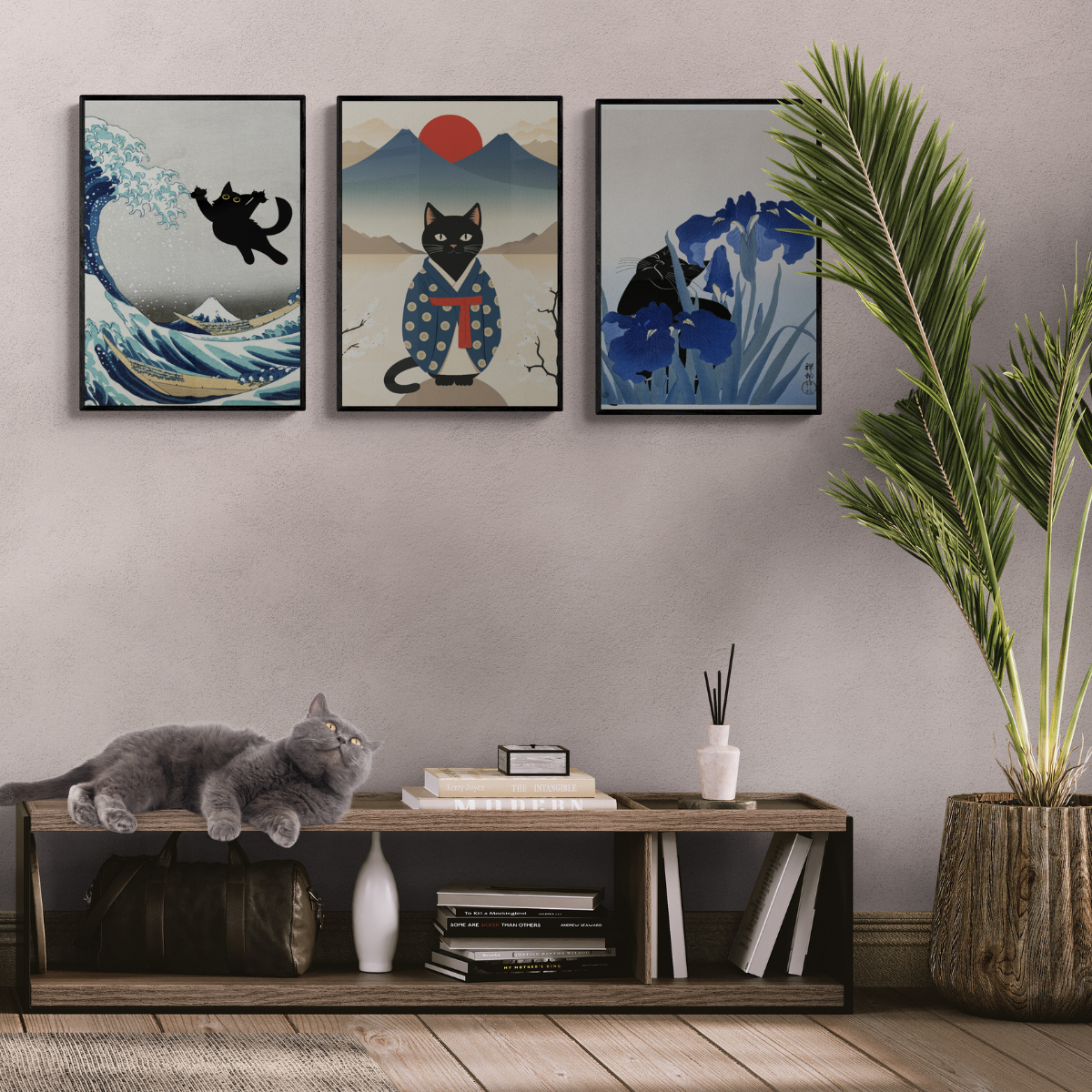 Cat Art x Japanese Edition
