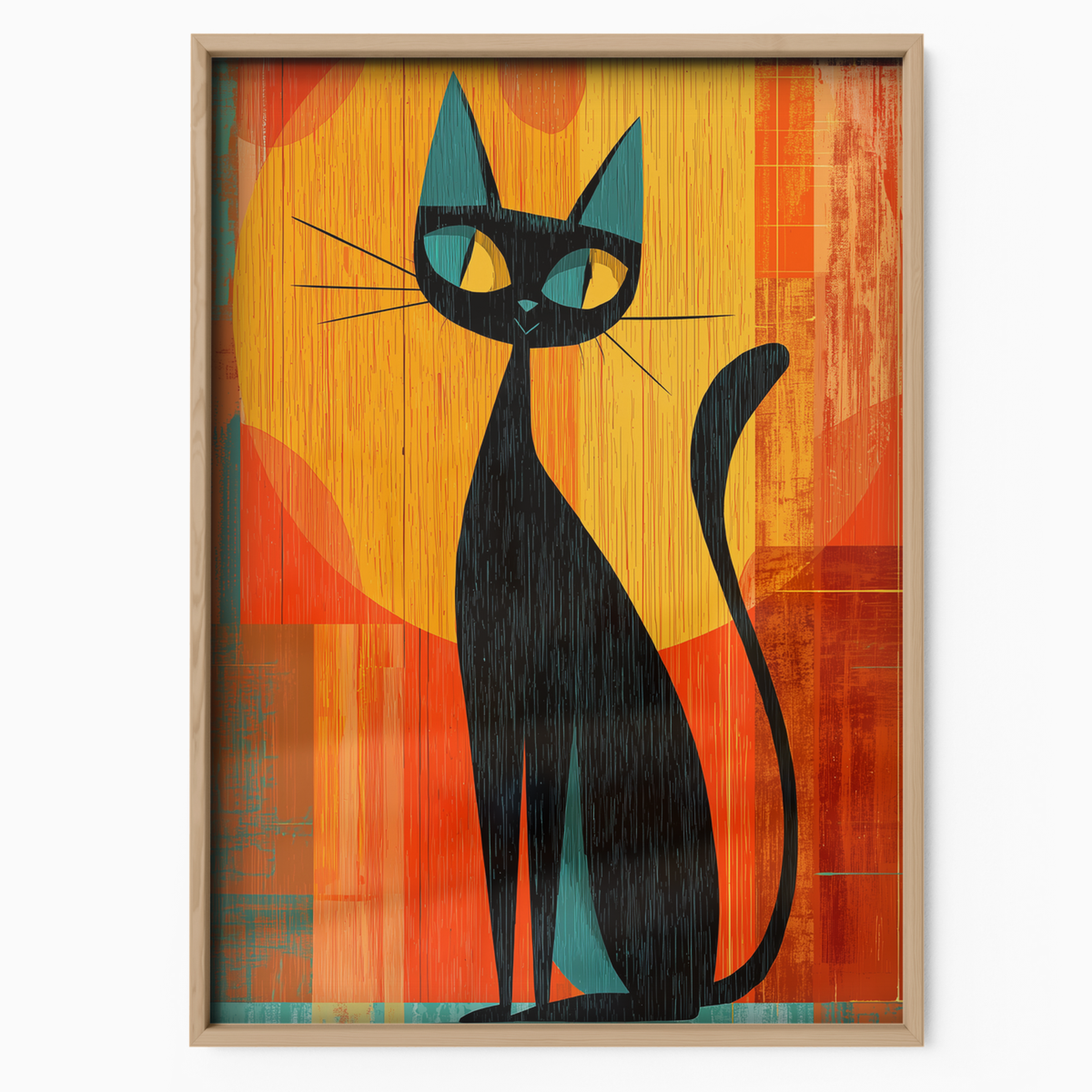 Atomic Cat Sunset Vibes