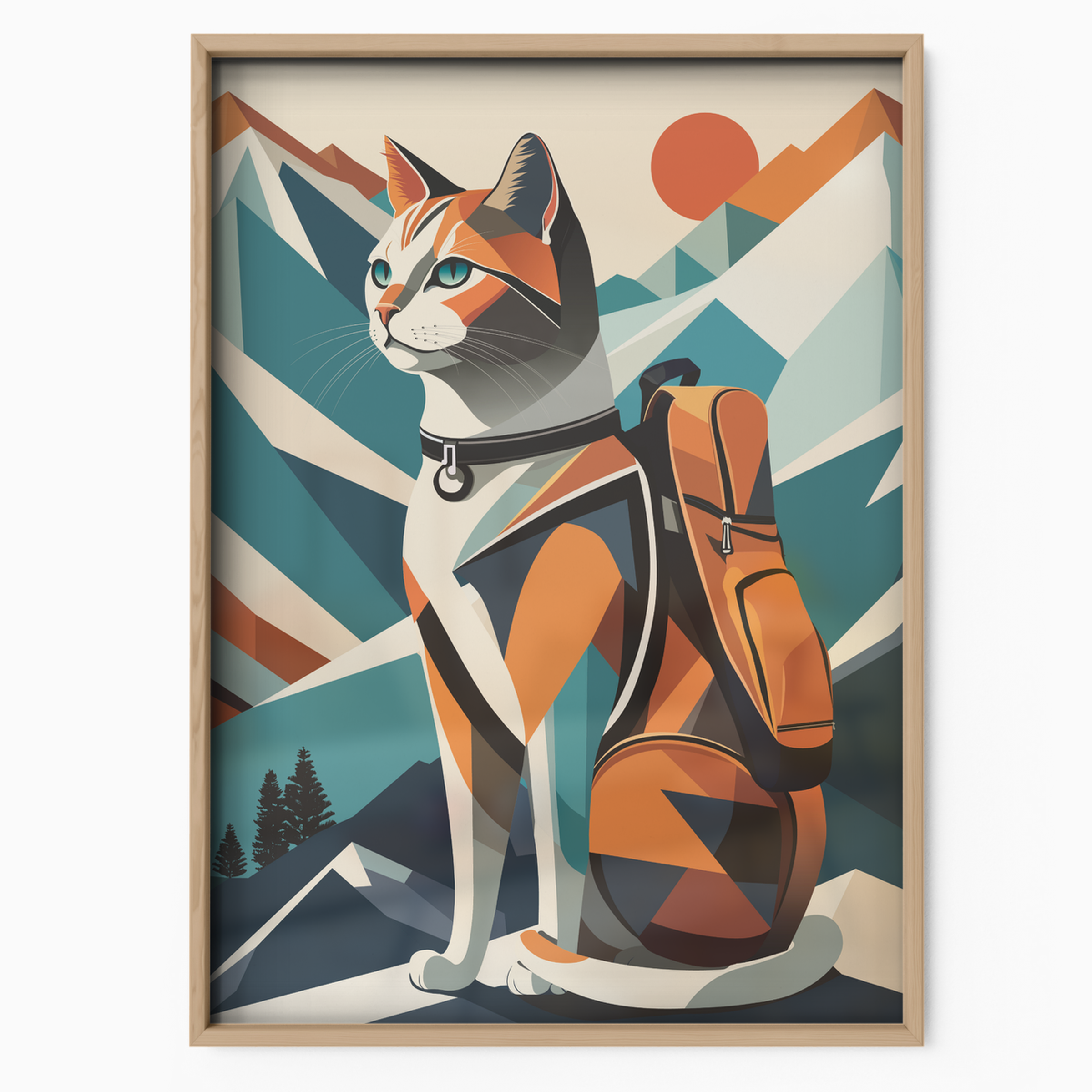 Backpacker Cat