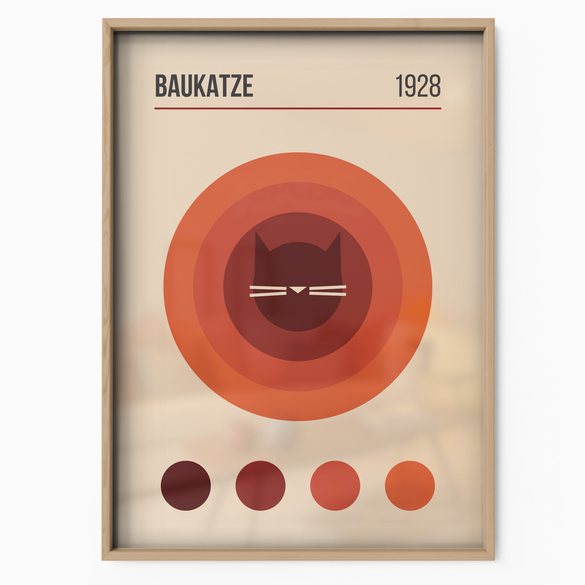 Bauhaus Cat Baukatze 1928