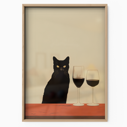 Black Cat Wine Party