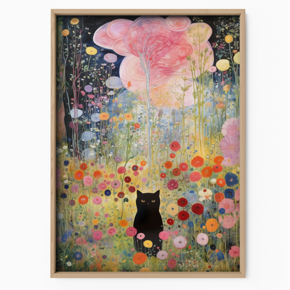 Black Cat X Gustav Klimt