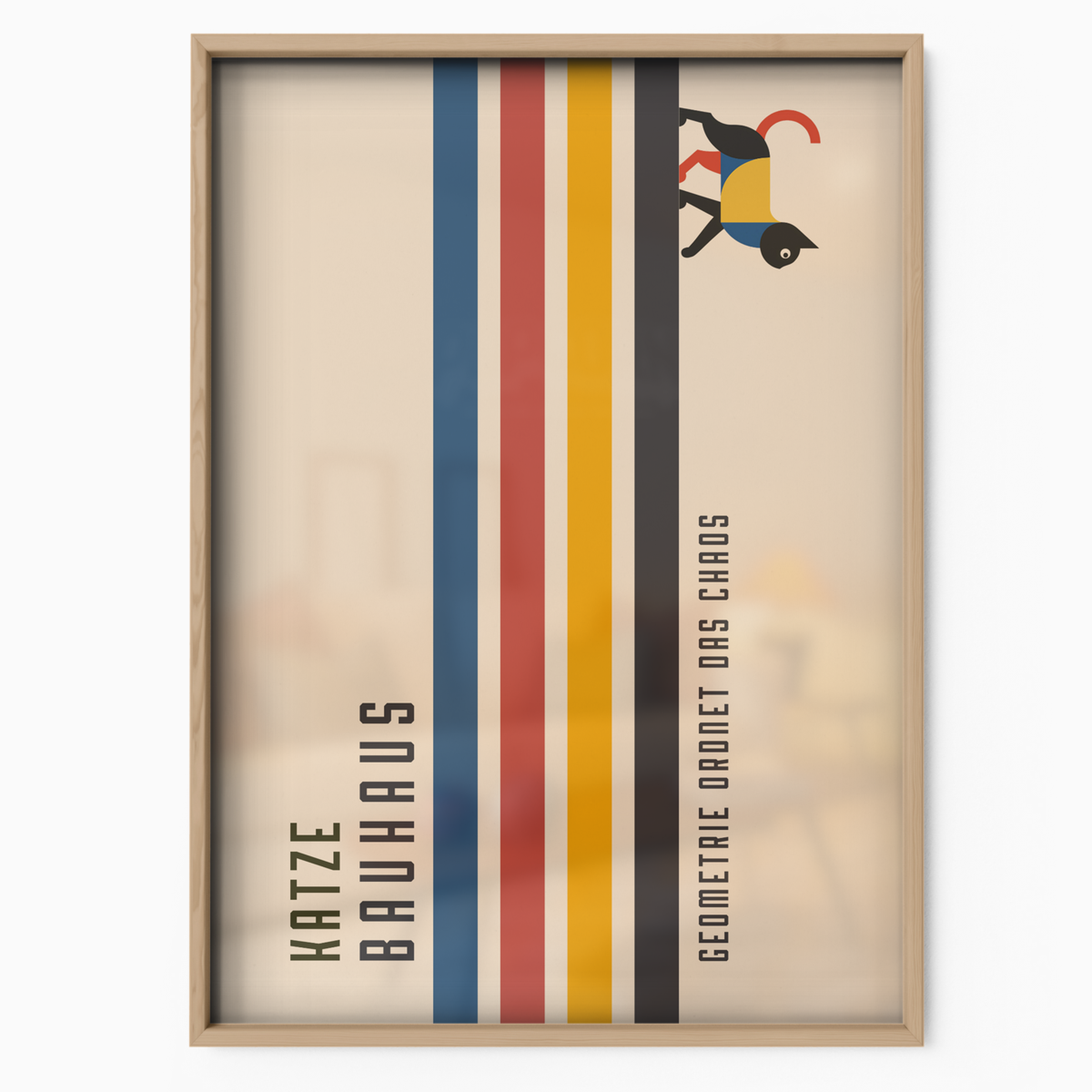 Cat Bauhaus Style