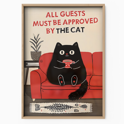 Cat Coffee Approved