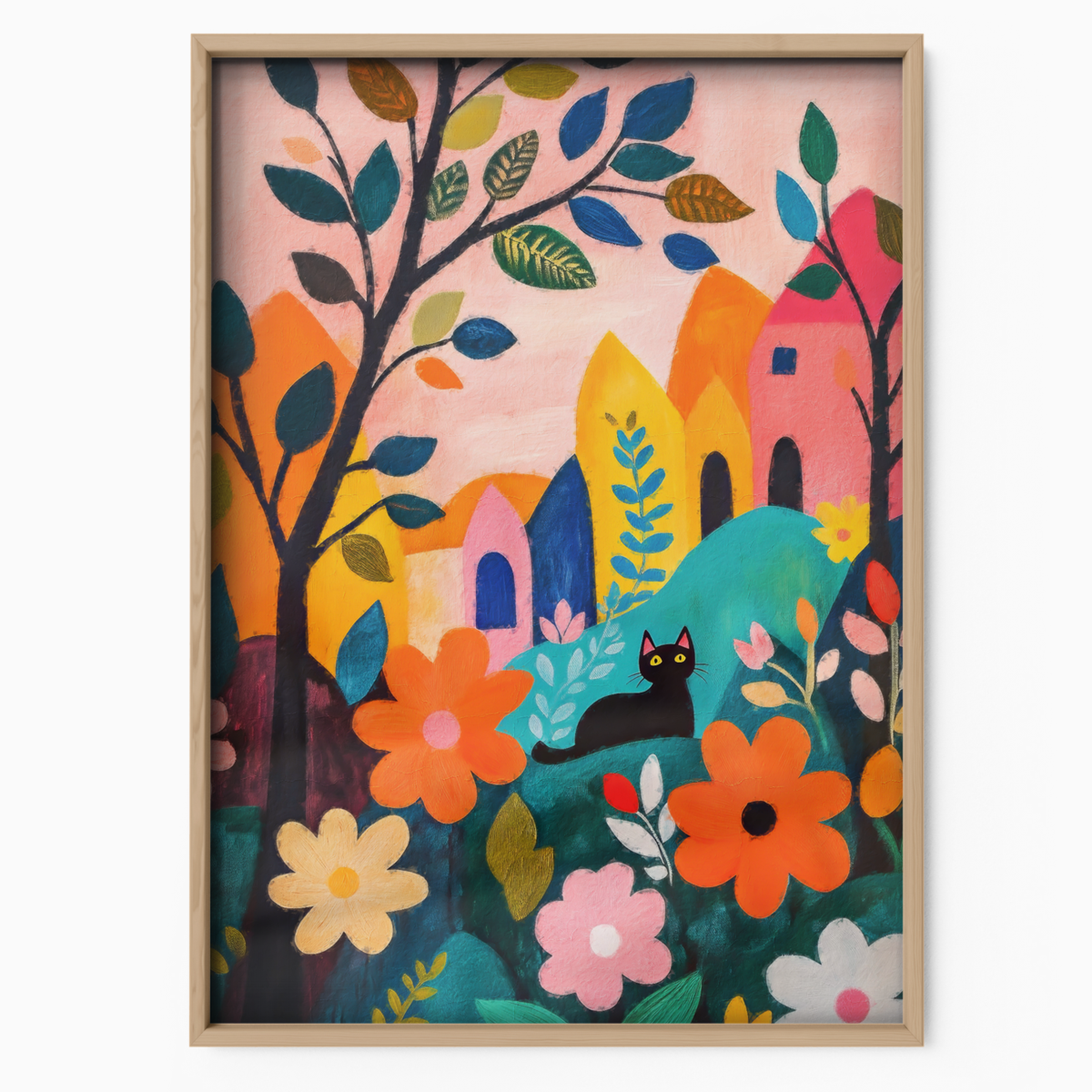Colorful Cat 1 2