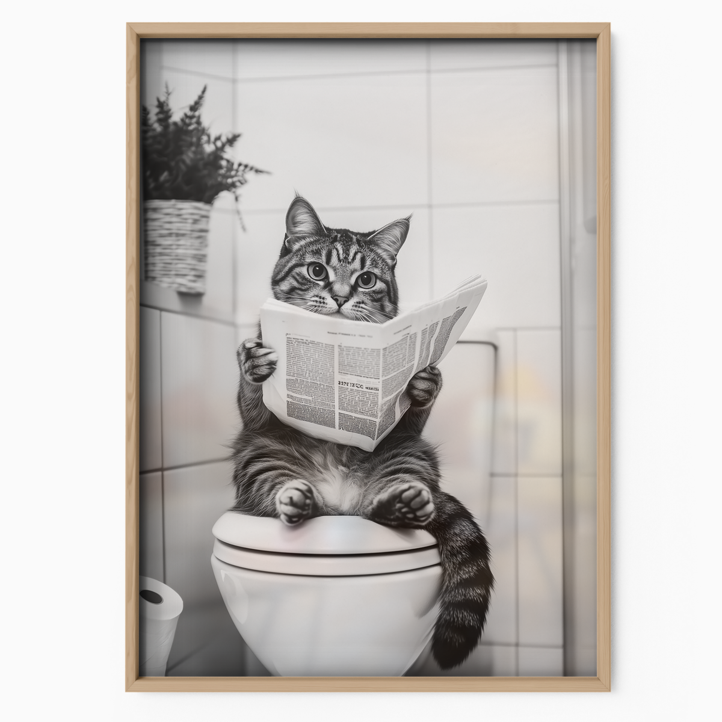 Cozy Cat Reading Time