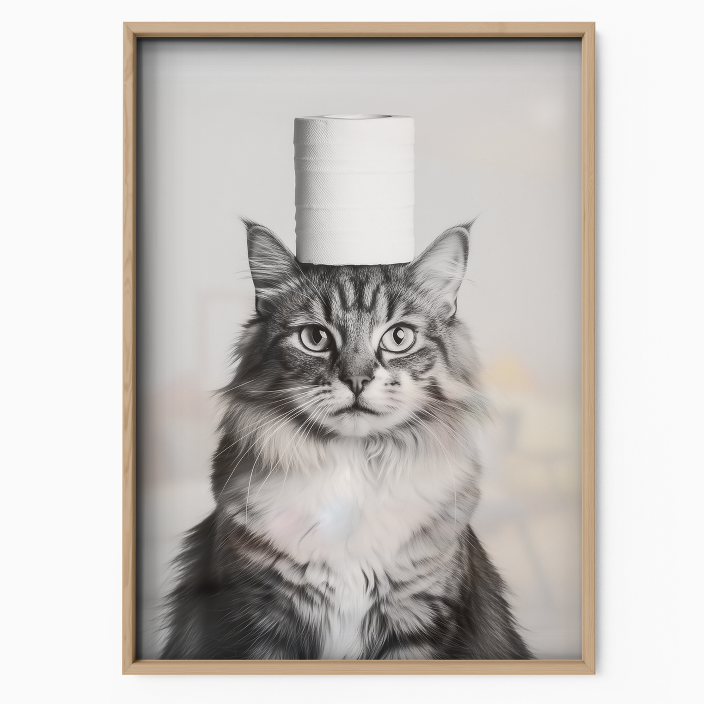 Cozy Cat Toilet Paper Crown 2