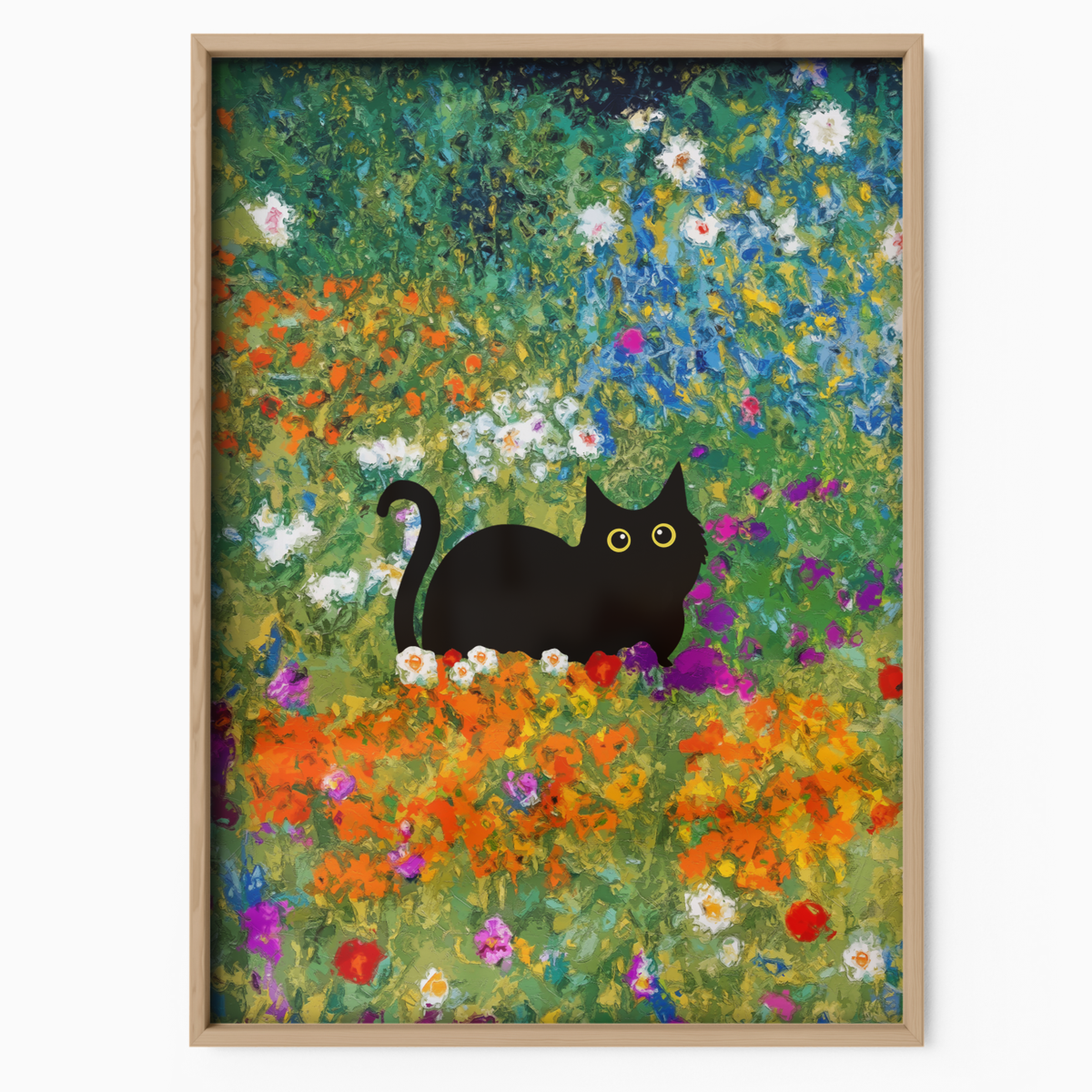 Klimt Cat Garden 1 3