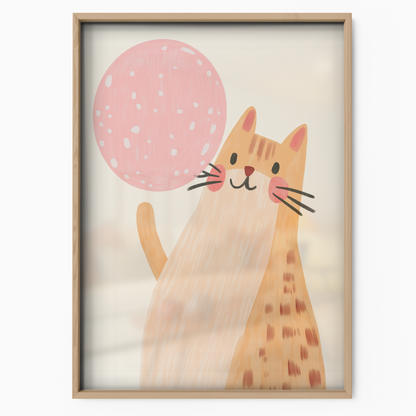 Pop Cat Balloon Fun