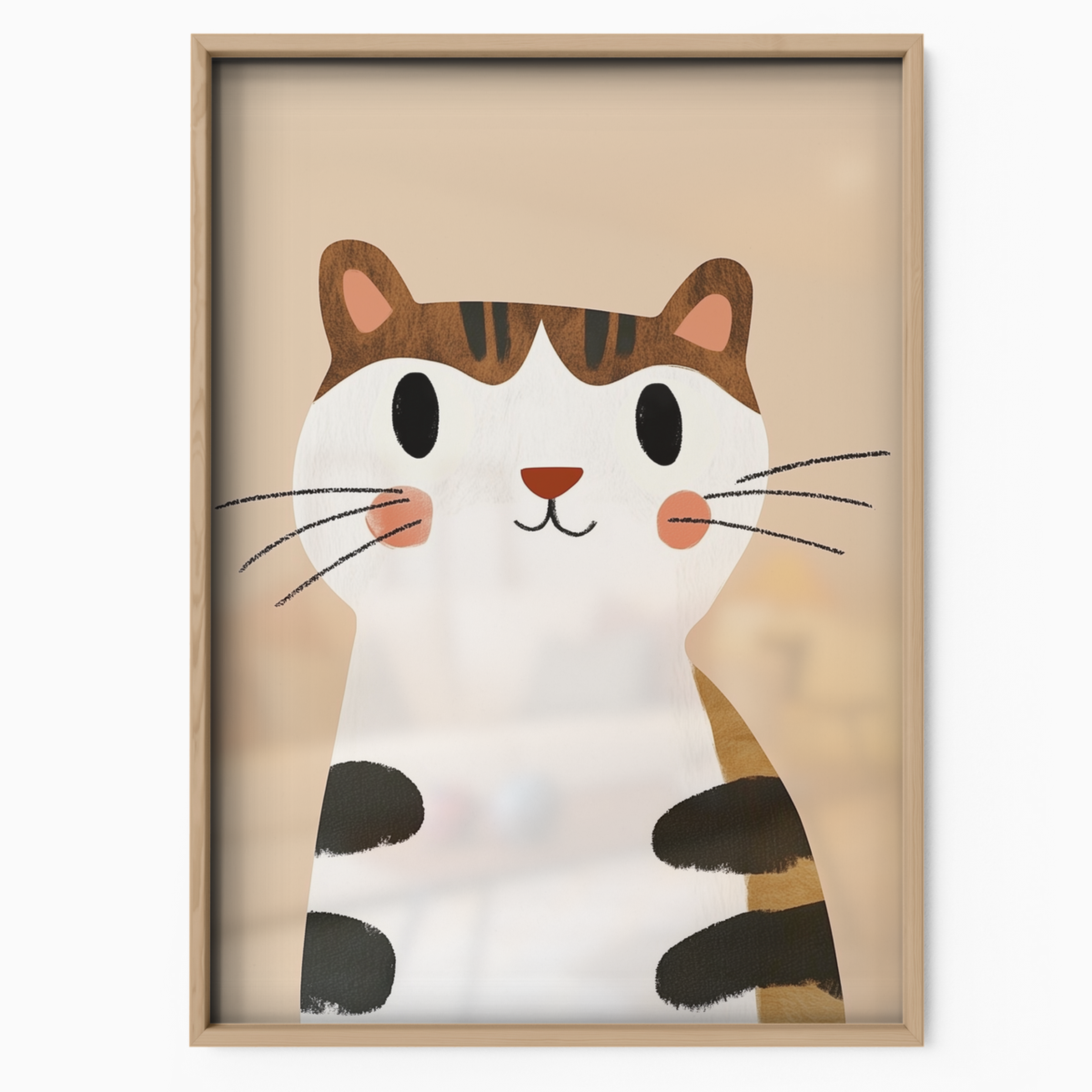 Pop Cat Chubby Face
