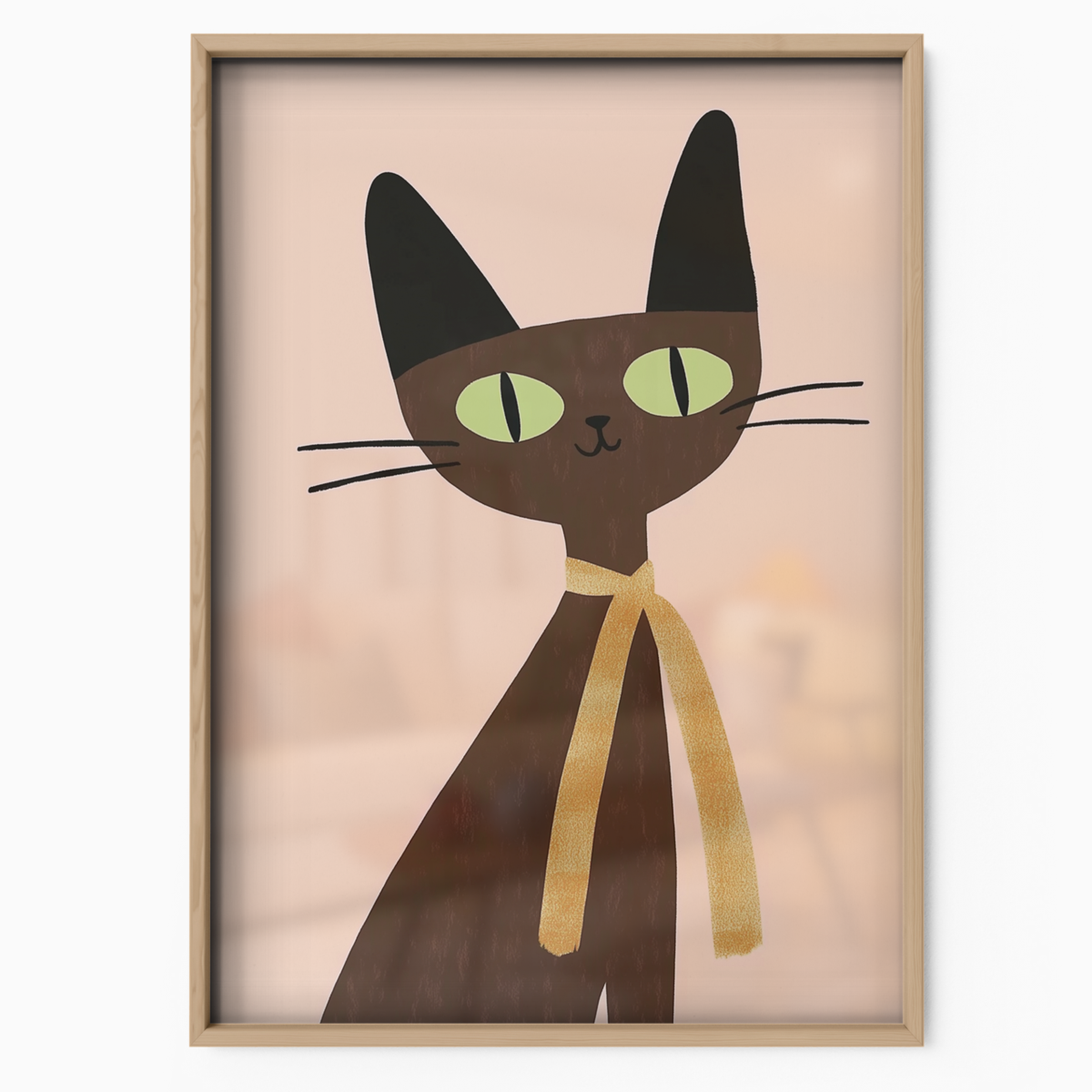 Pop Cat Golden Eyes