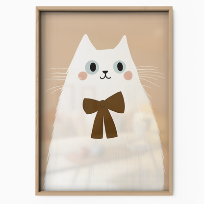 Pop Cat Pearl Necklace