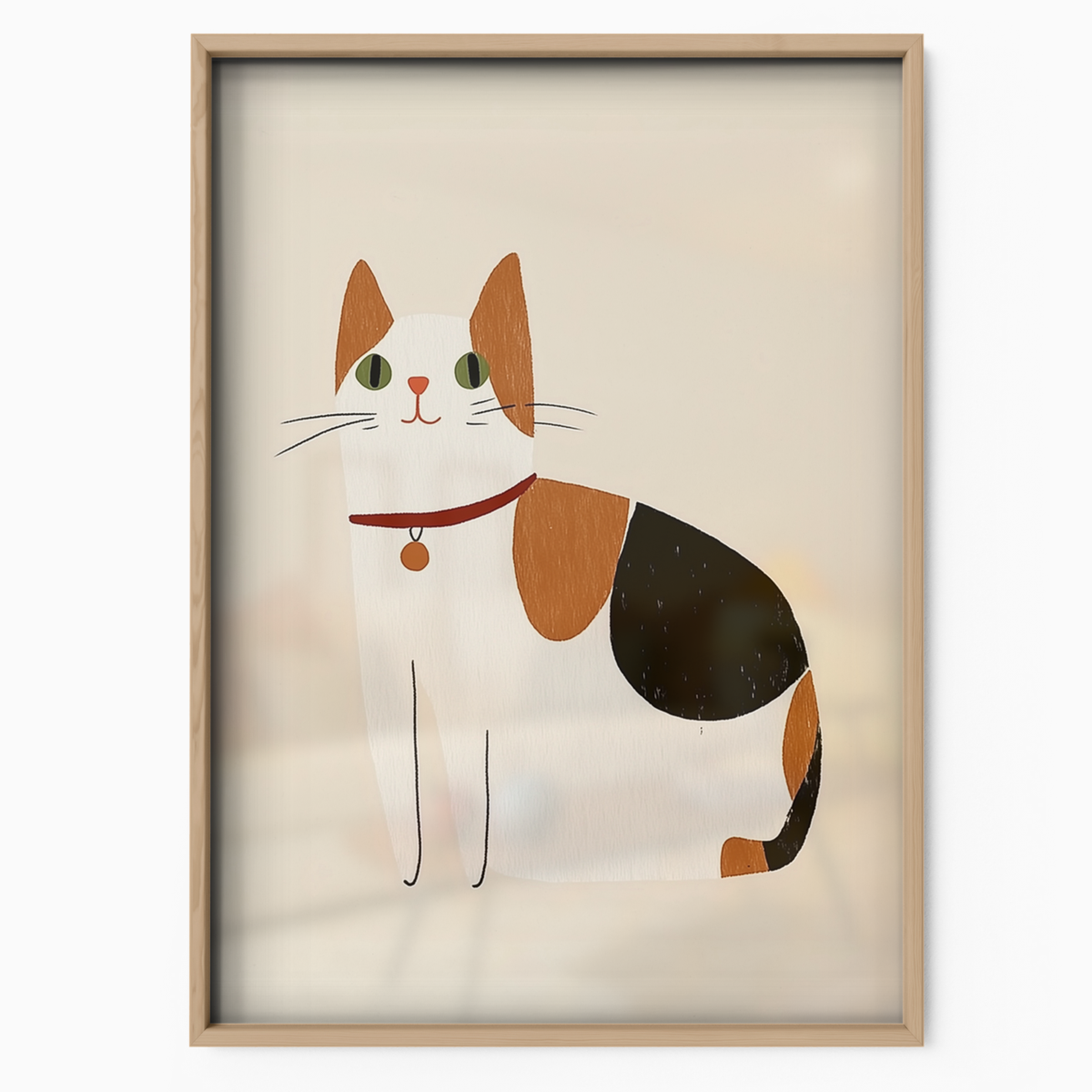Pop Cat Pendant Charm
