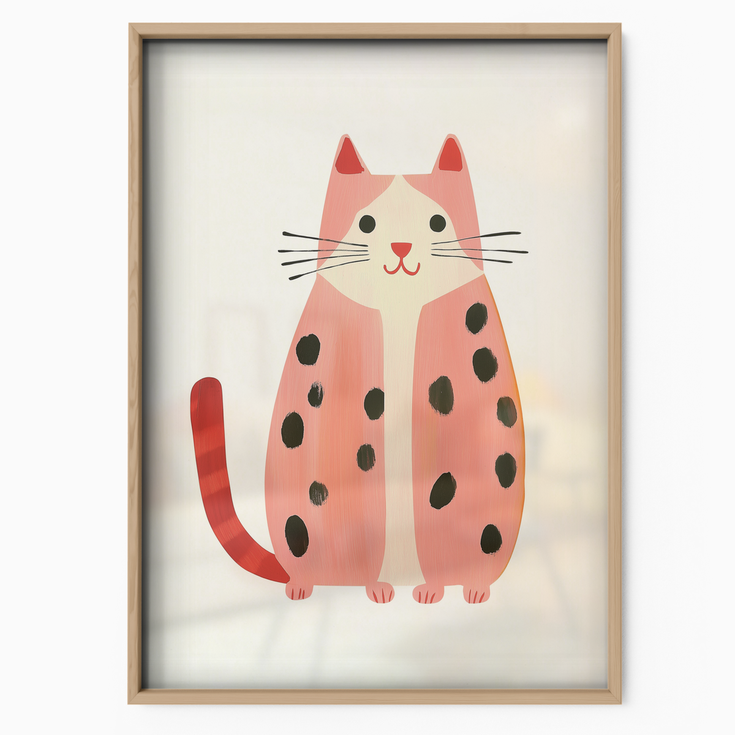 Pop Cat Pink Dots