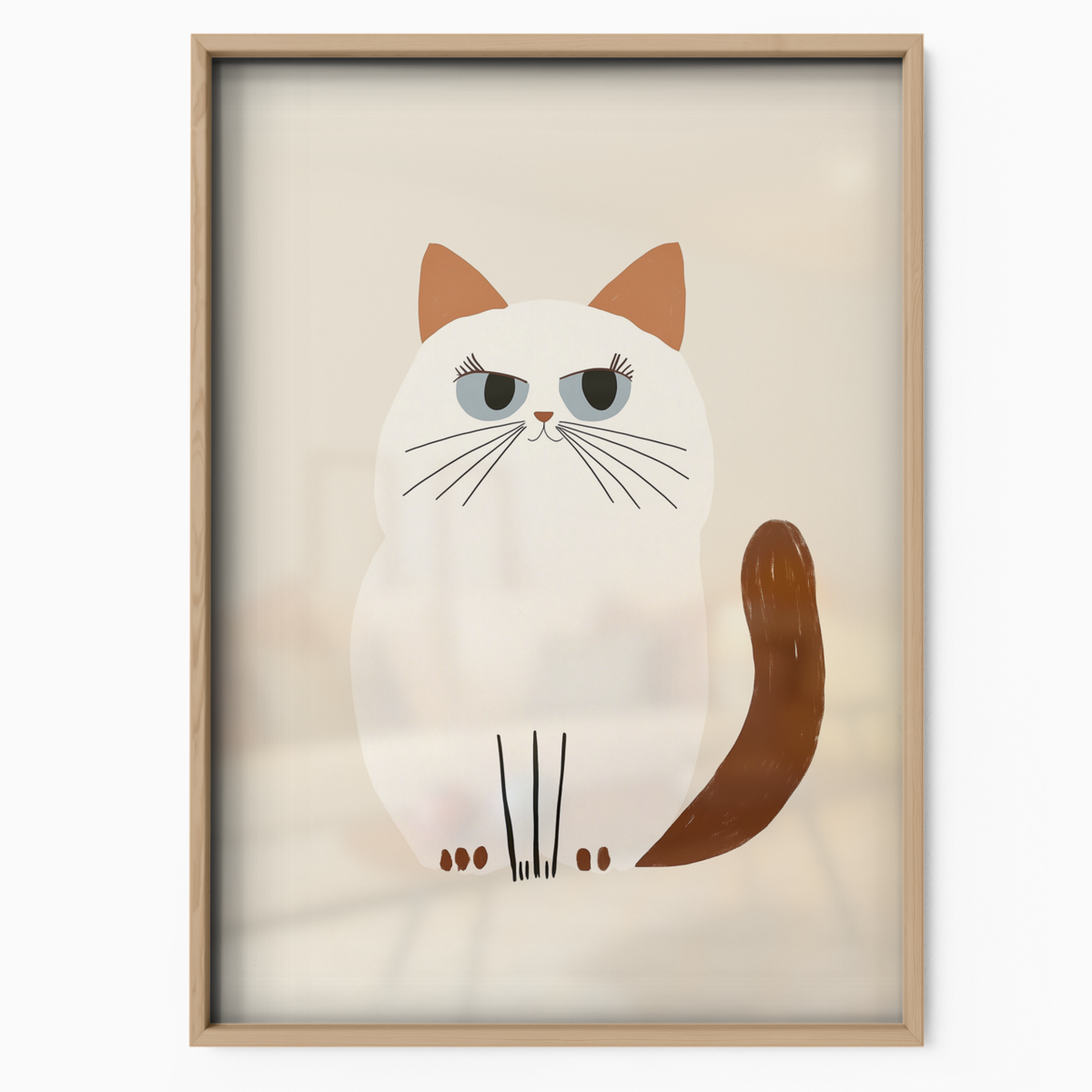 Pop Cat Round Face