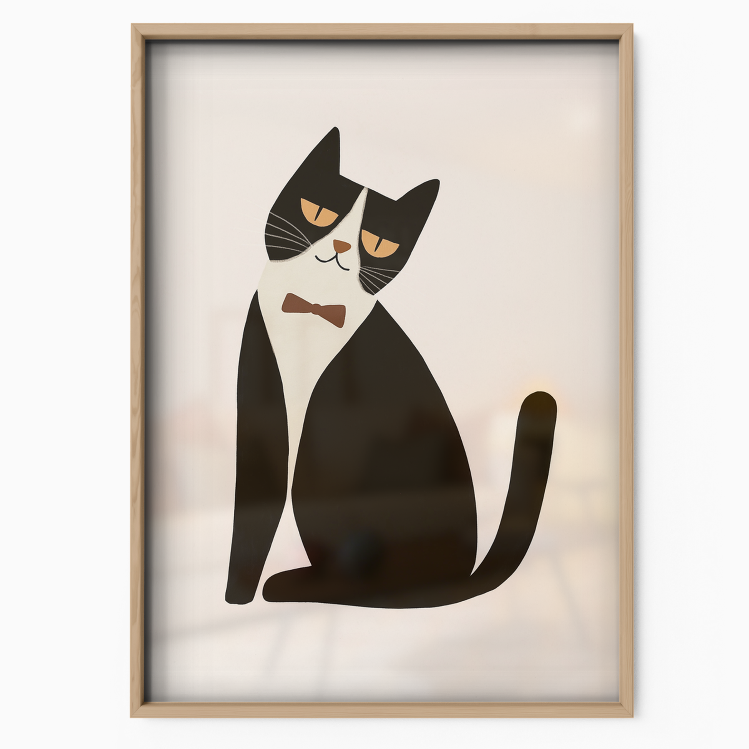 Pop Cat Sitting Chic