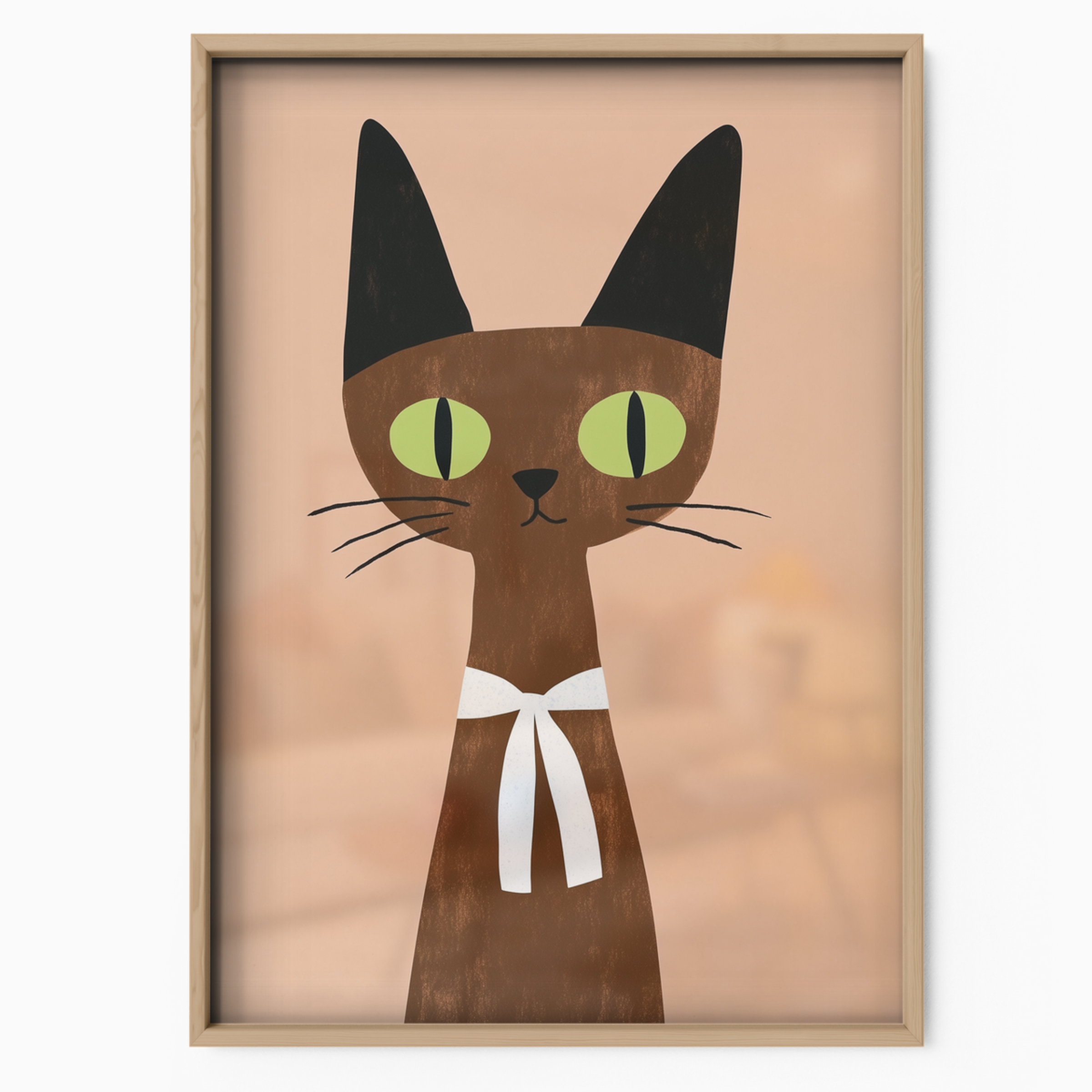 Pop Cat Tall Siamese