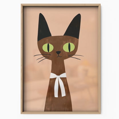 Pop Cat Tall Siamese
