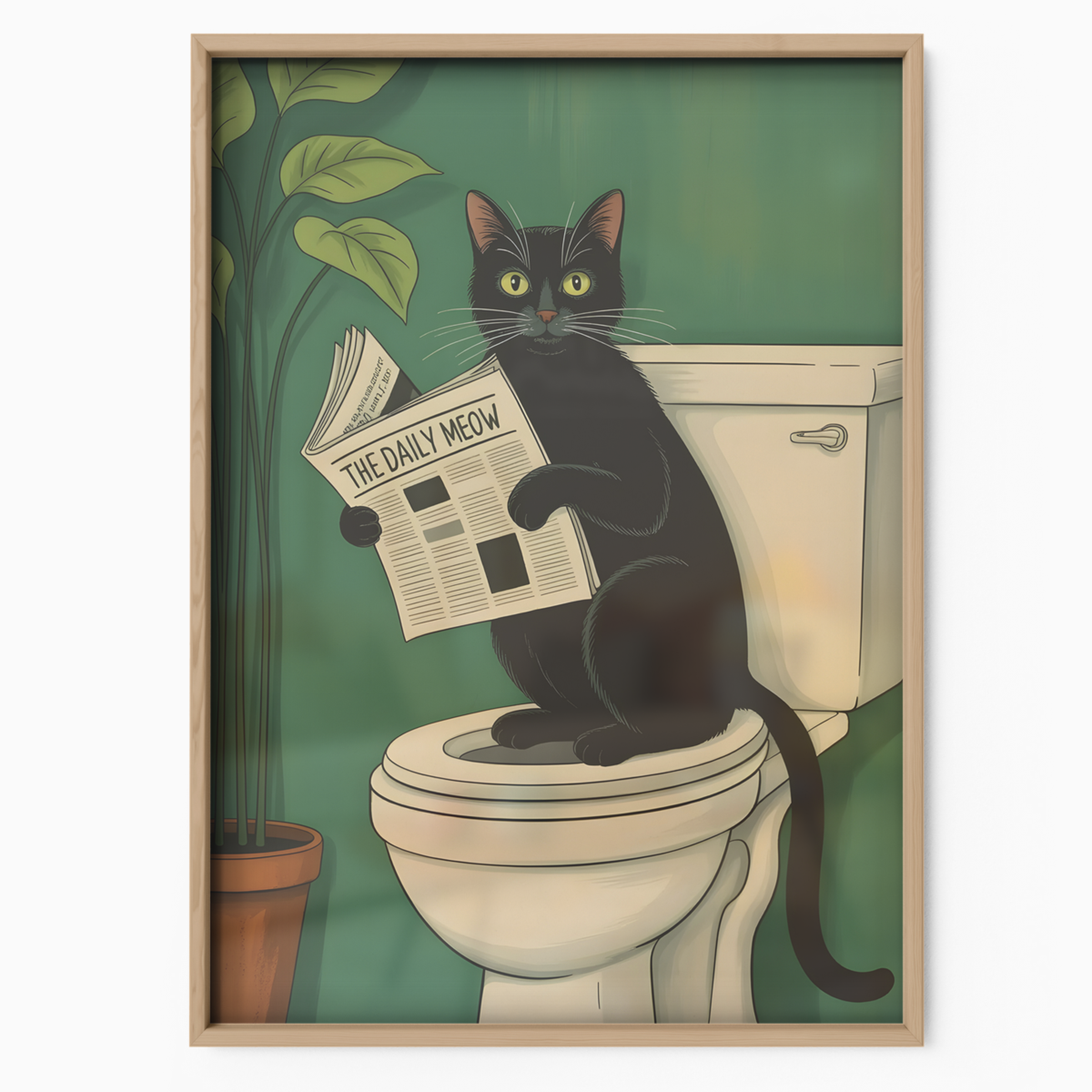 Toilet Reader Cat 1
