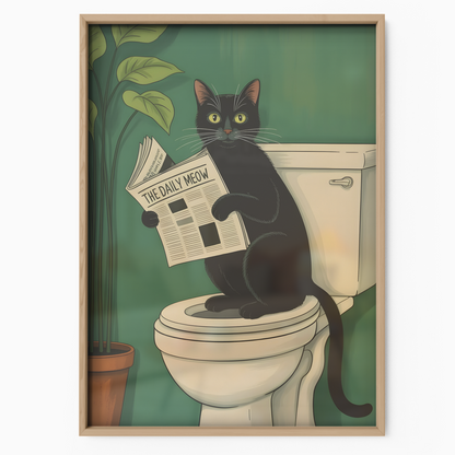 Toilet Reader Cat 1