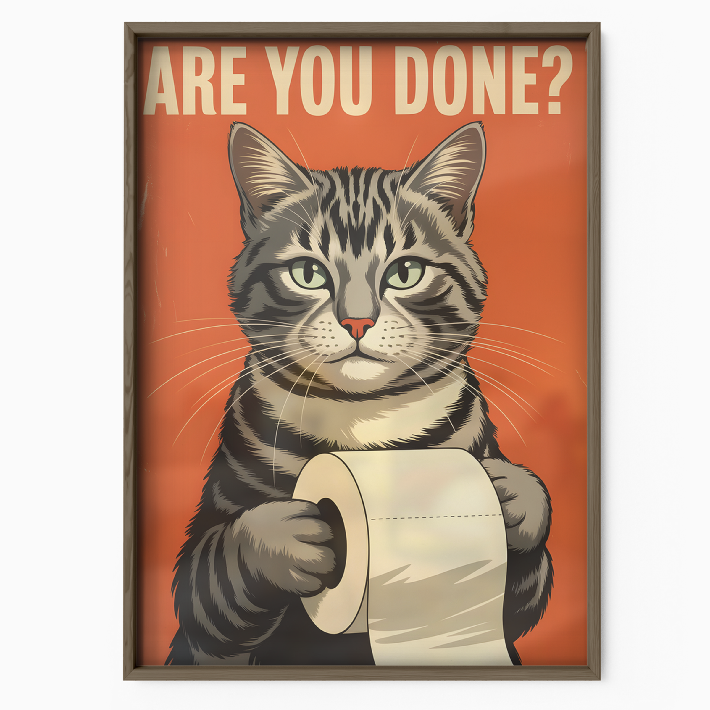 Are You Done Cat