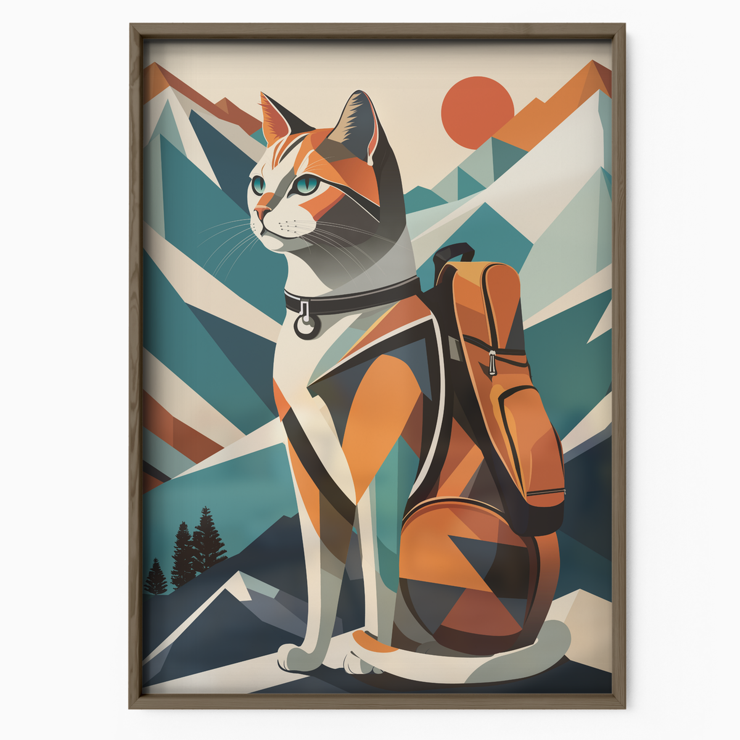 Backpacker Cat