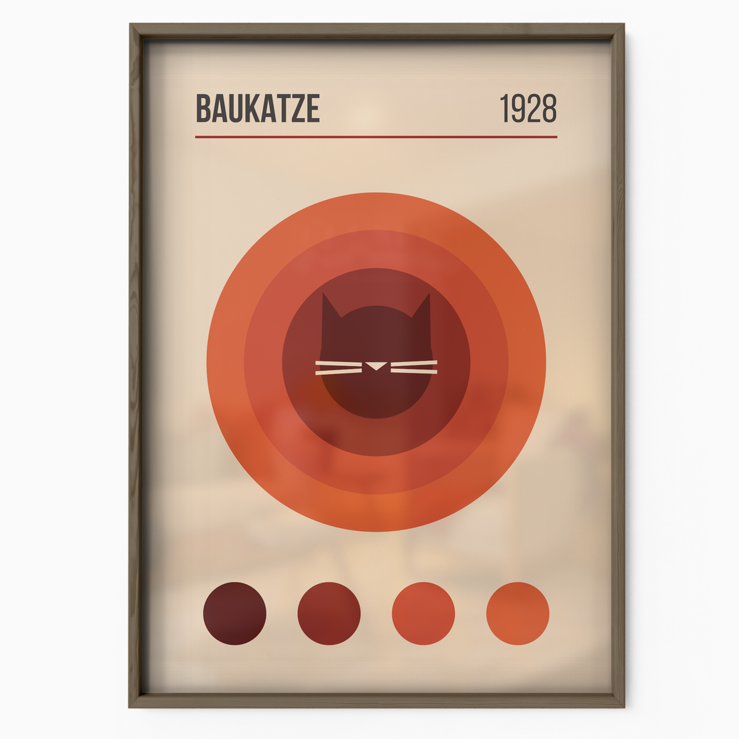 Bauhaus Cat Baukatze 1928