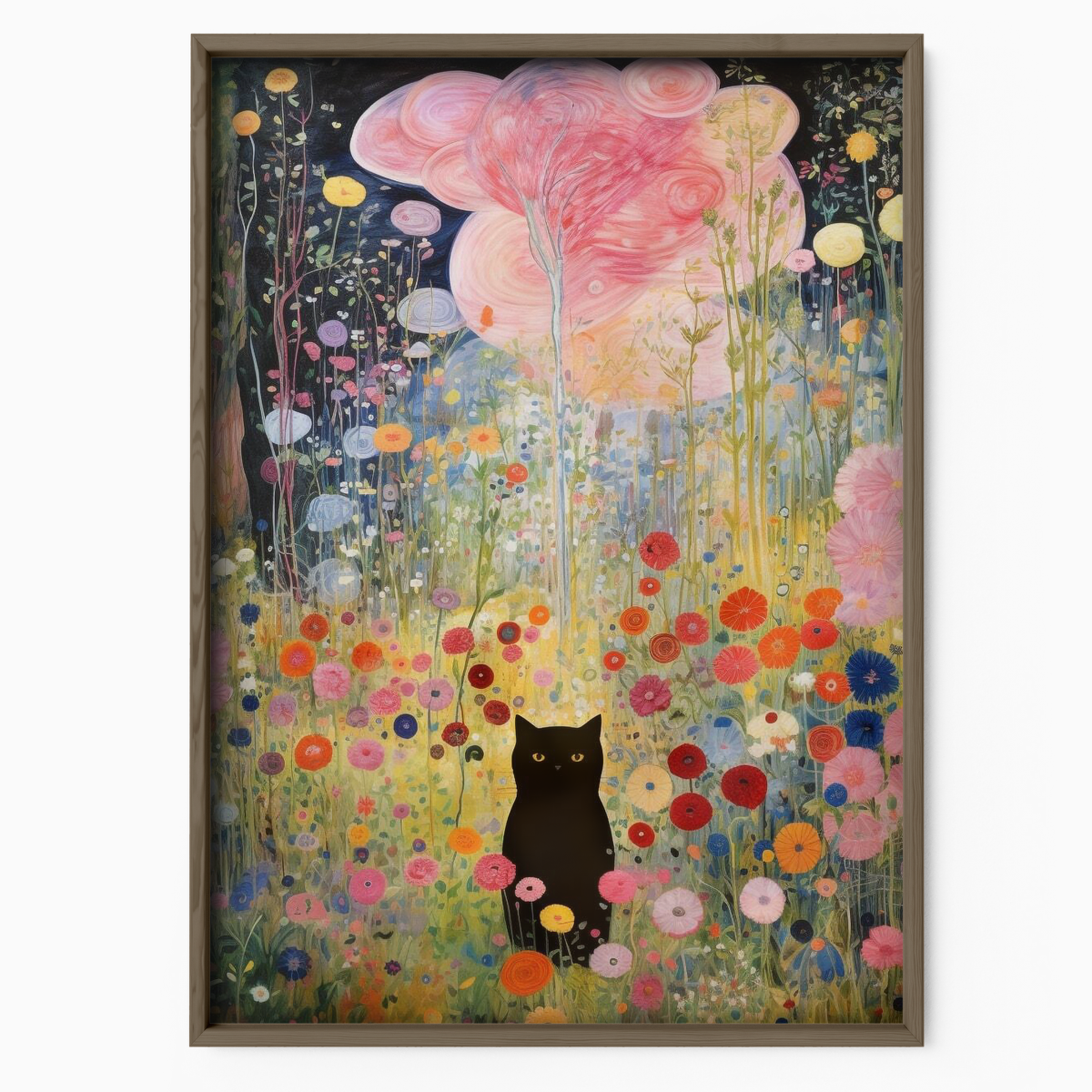 Black Cat X Gustav Klimt