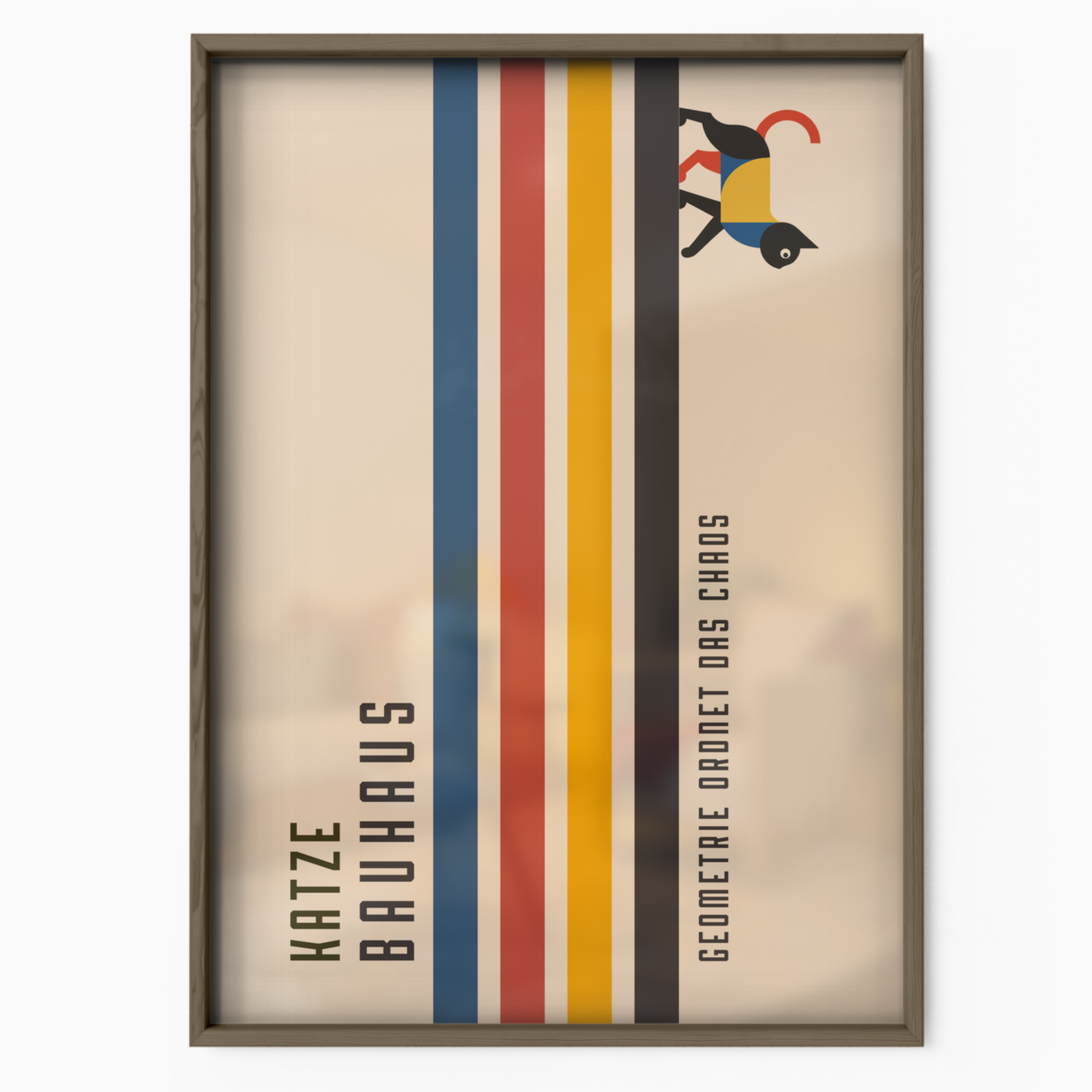 Cat Bauhaus Style
