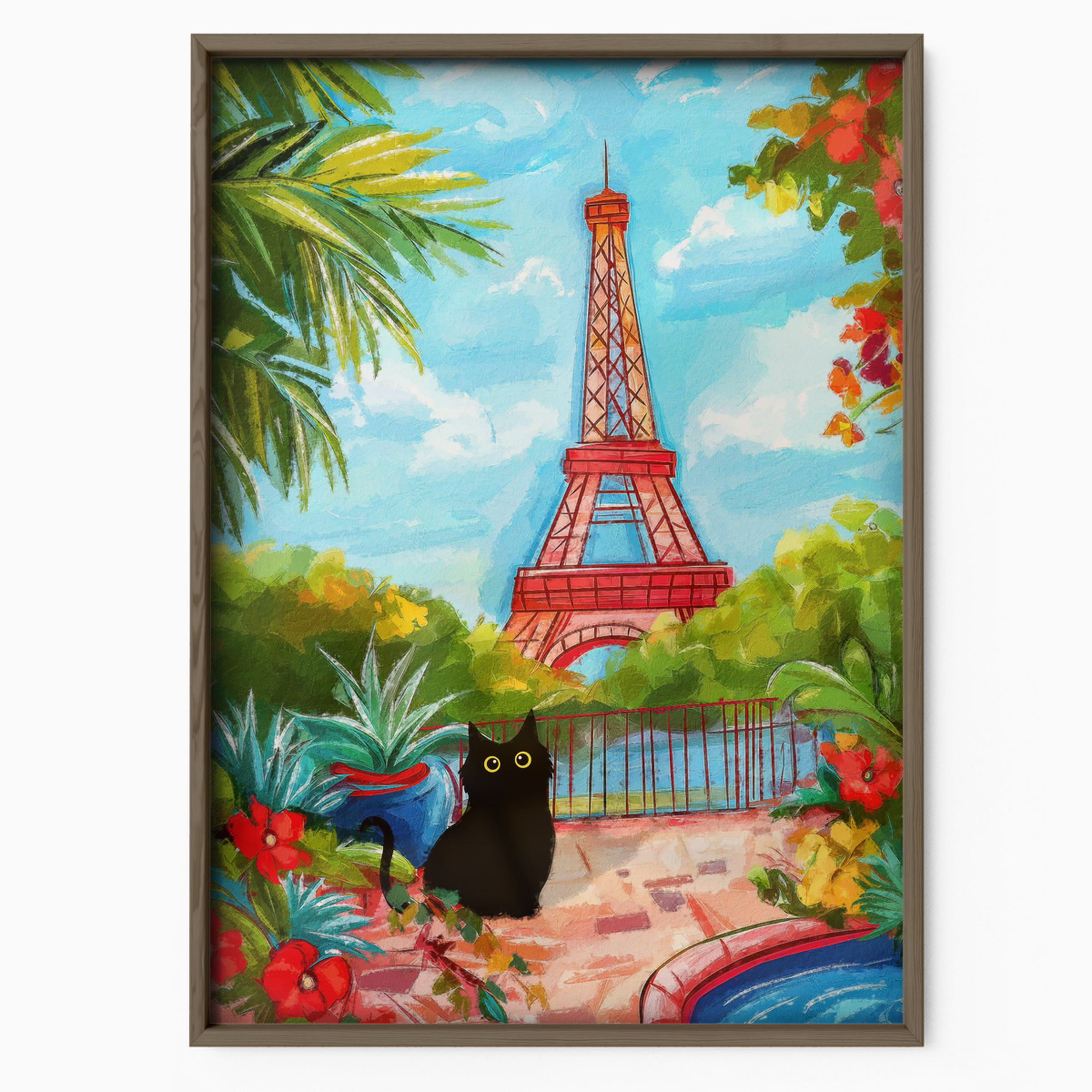 Cat In Paris