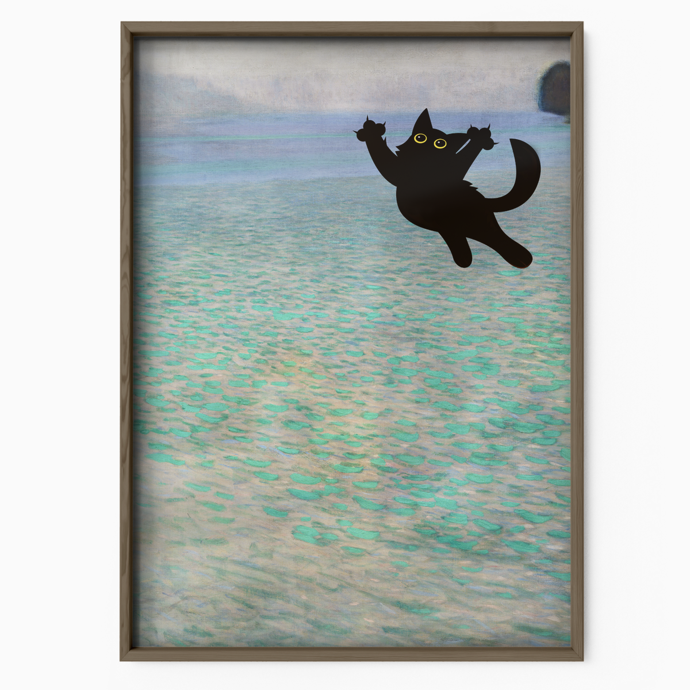 Cat Jump X Klimt Attersee