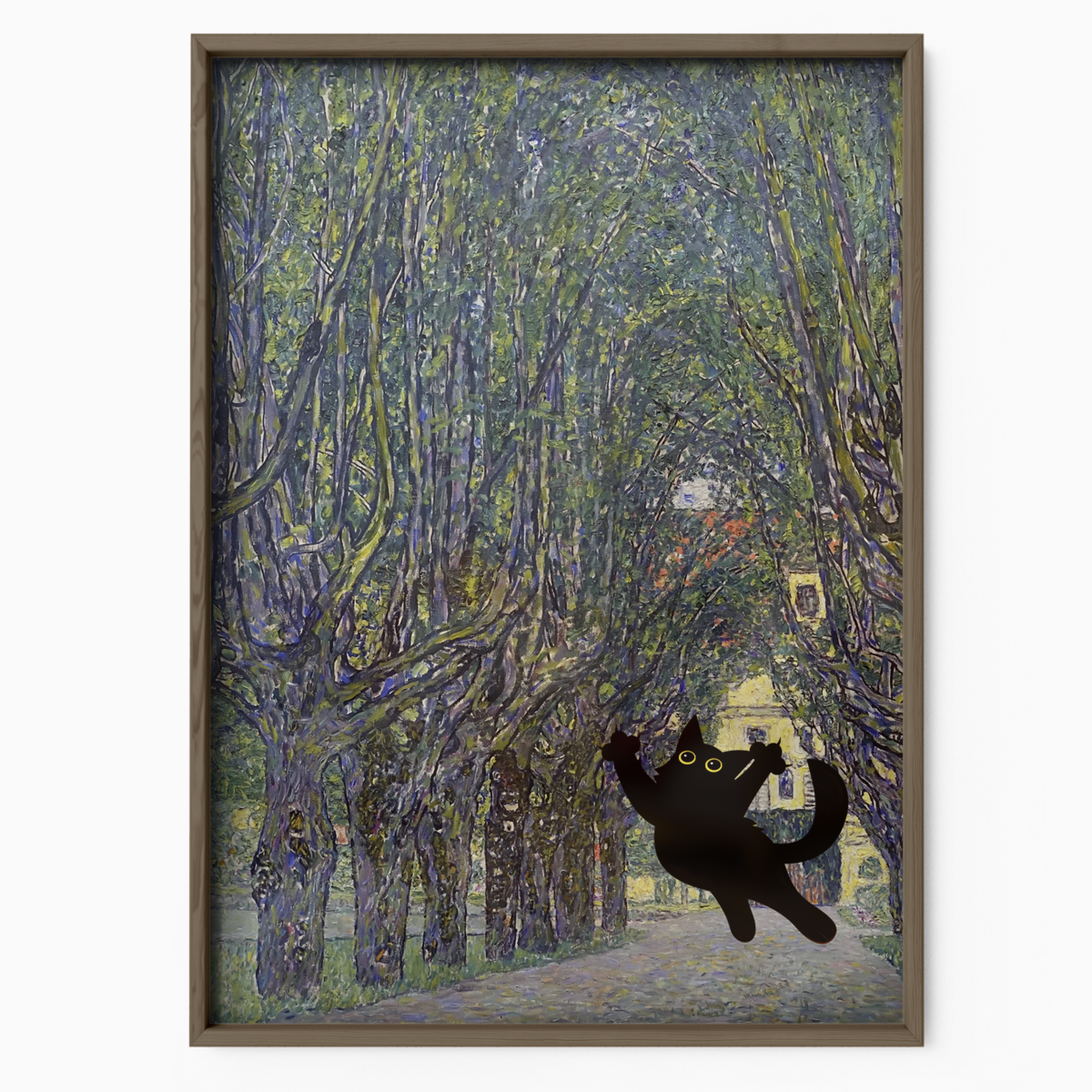Cat Jump X Klimt The Avenue In The Park