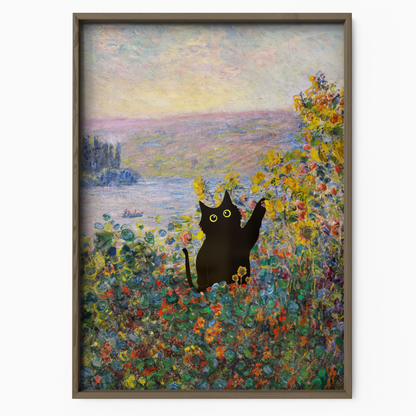 Cat Monet Cliffside