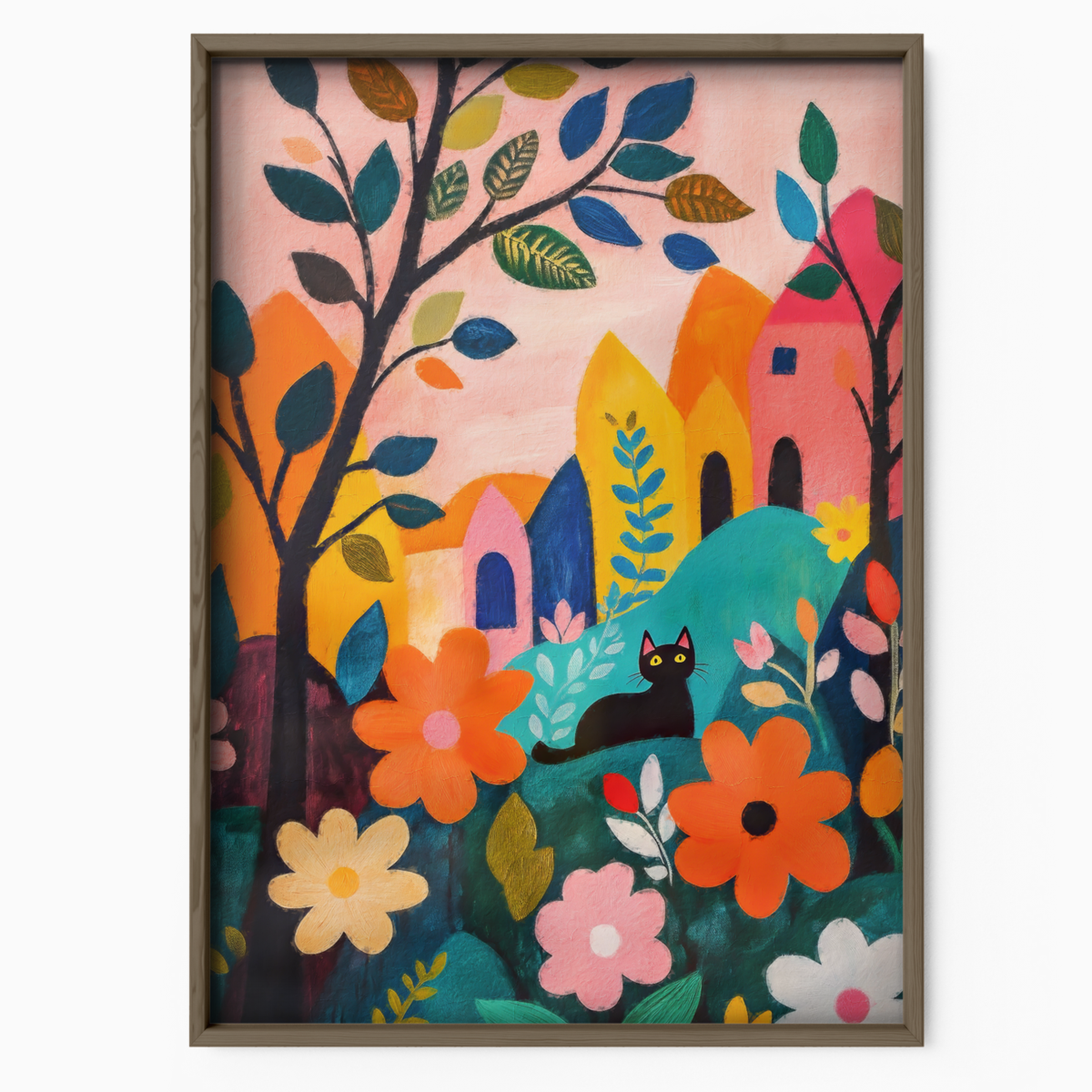 Colorful Cat 1 2