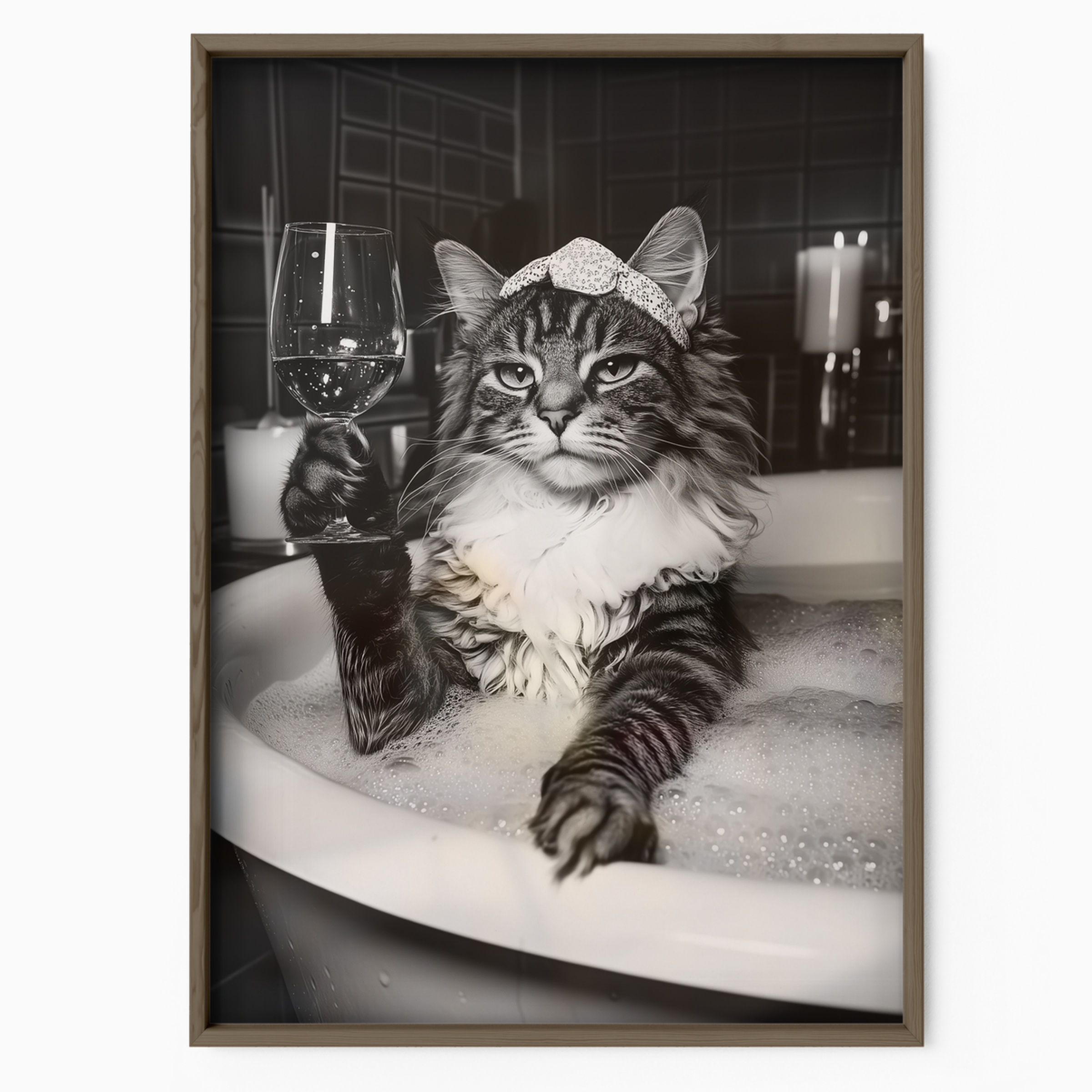 Cozy Cat Glam Relax