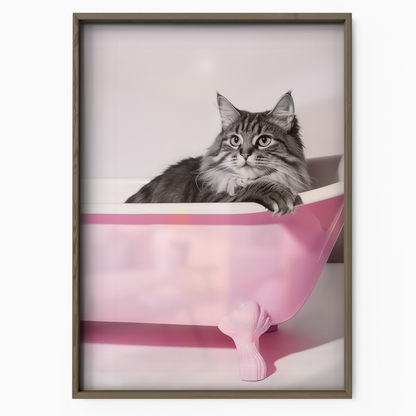 Cozy Cat Relax Bath