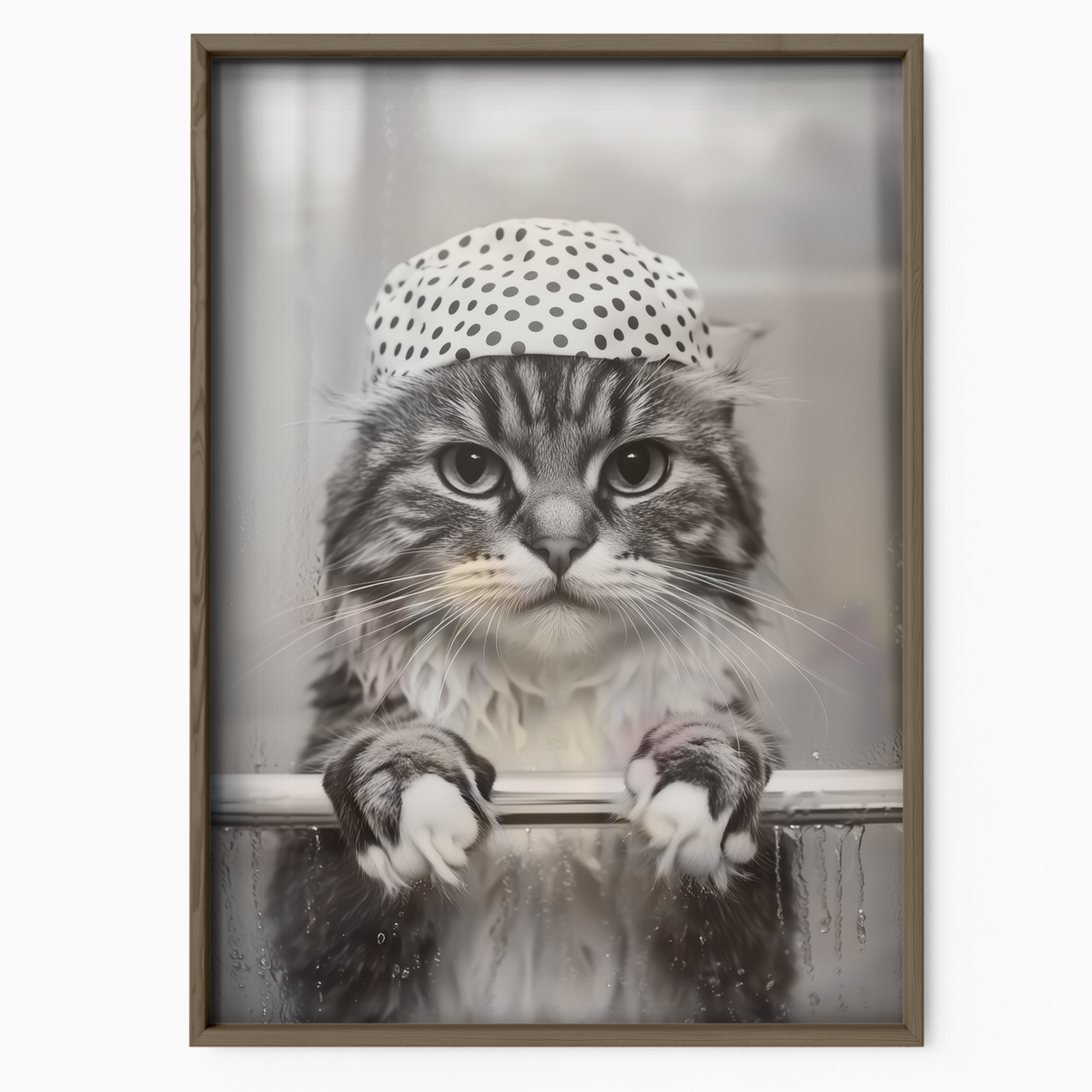 Cozy Cat Shower Cap